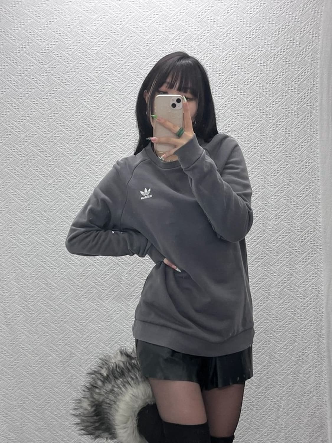 아디다스 빈티지 모던캐주얼 베이직 맨투맨 XL C09339 상품이미지1