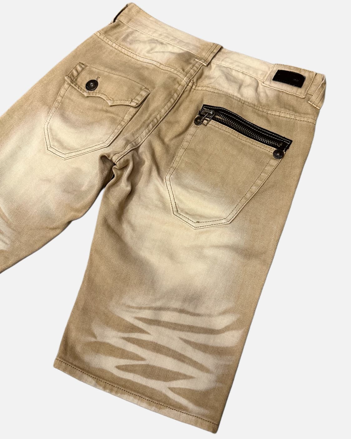 beige fade zipper detail shorts 상품이미지6