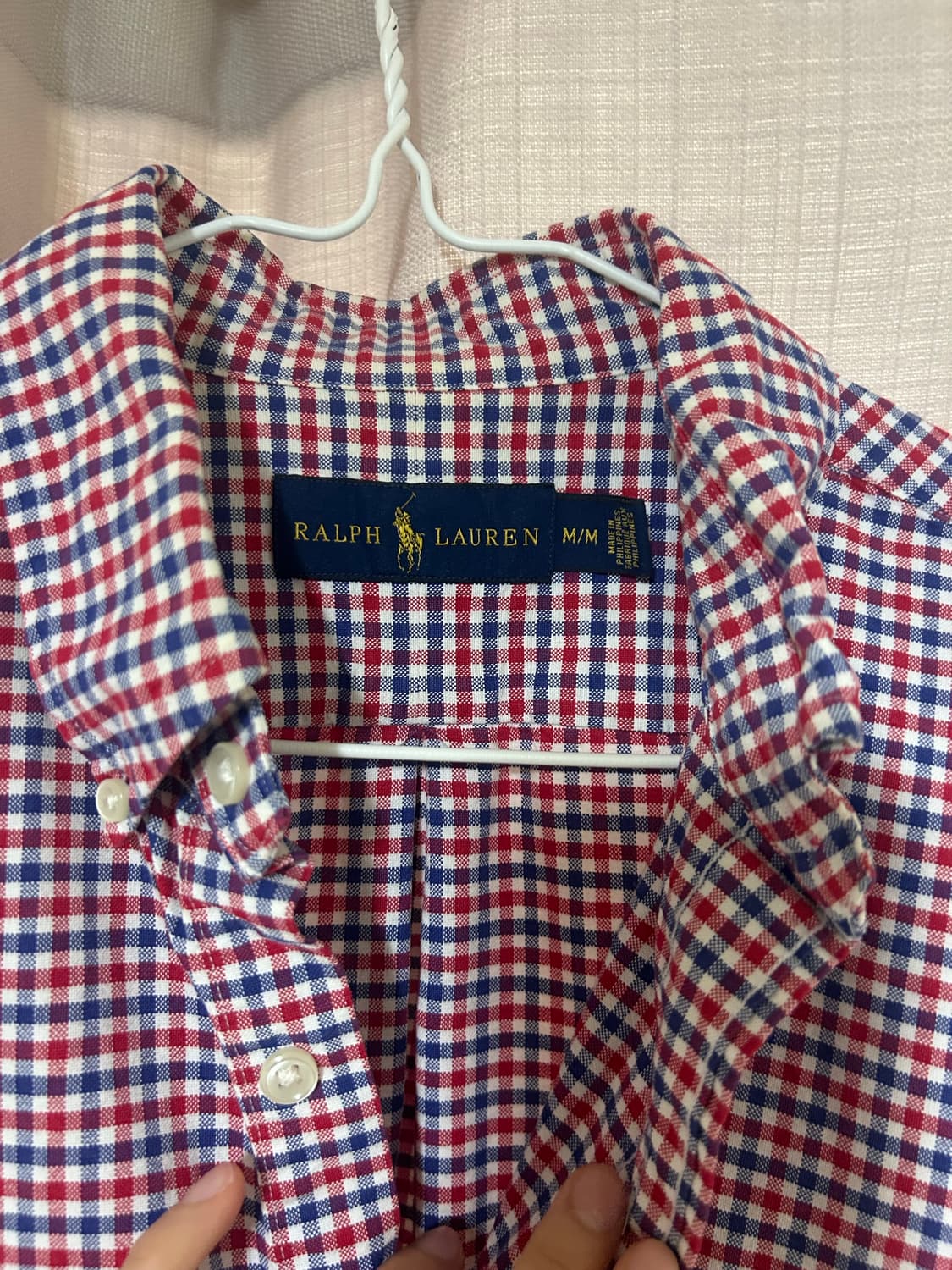 폴로 랄프로렌 옥스포드 체크셔츠 상품이미지3