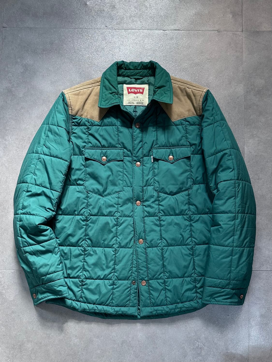 리바이스 웨스턴 다운 셔츠 (va.71) 상품이미지1