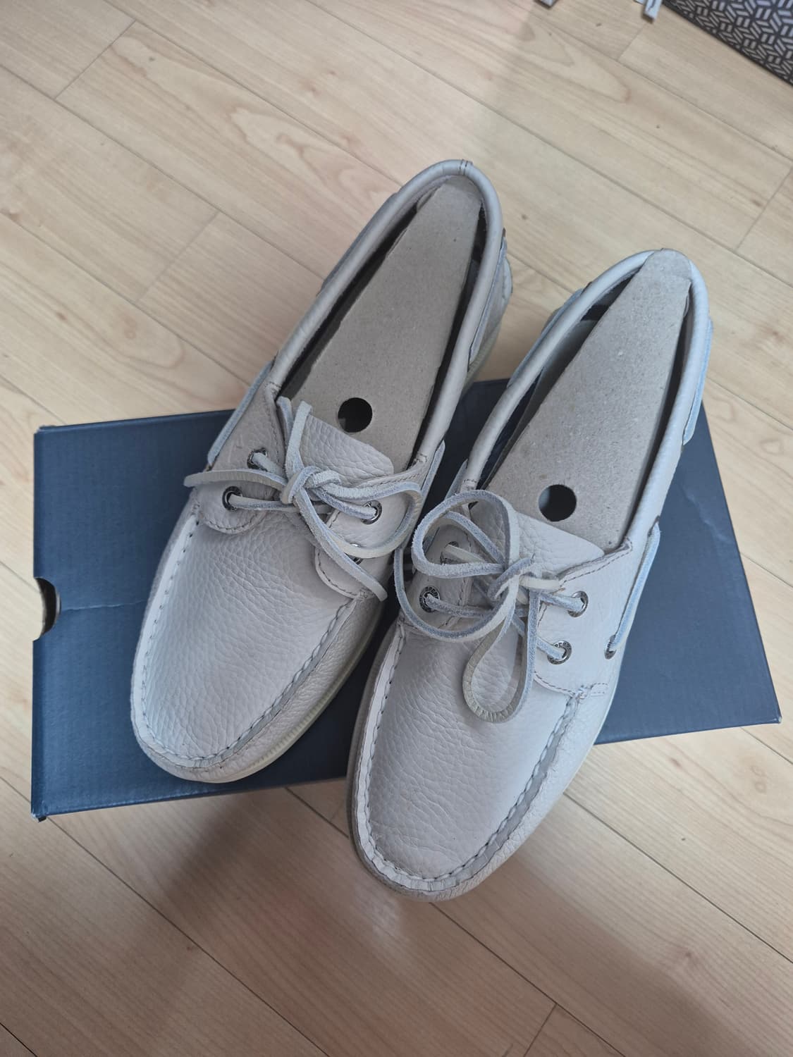 SPERRY 보트슈즈 8.5W(265) 화이트 상품이미지1