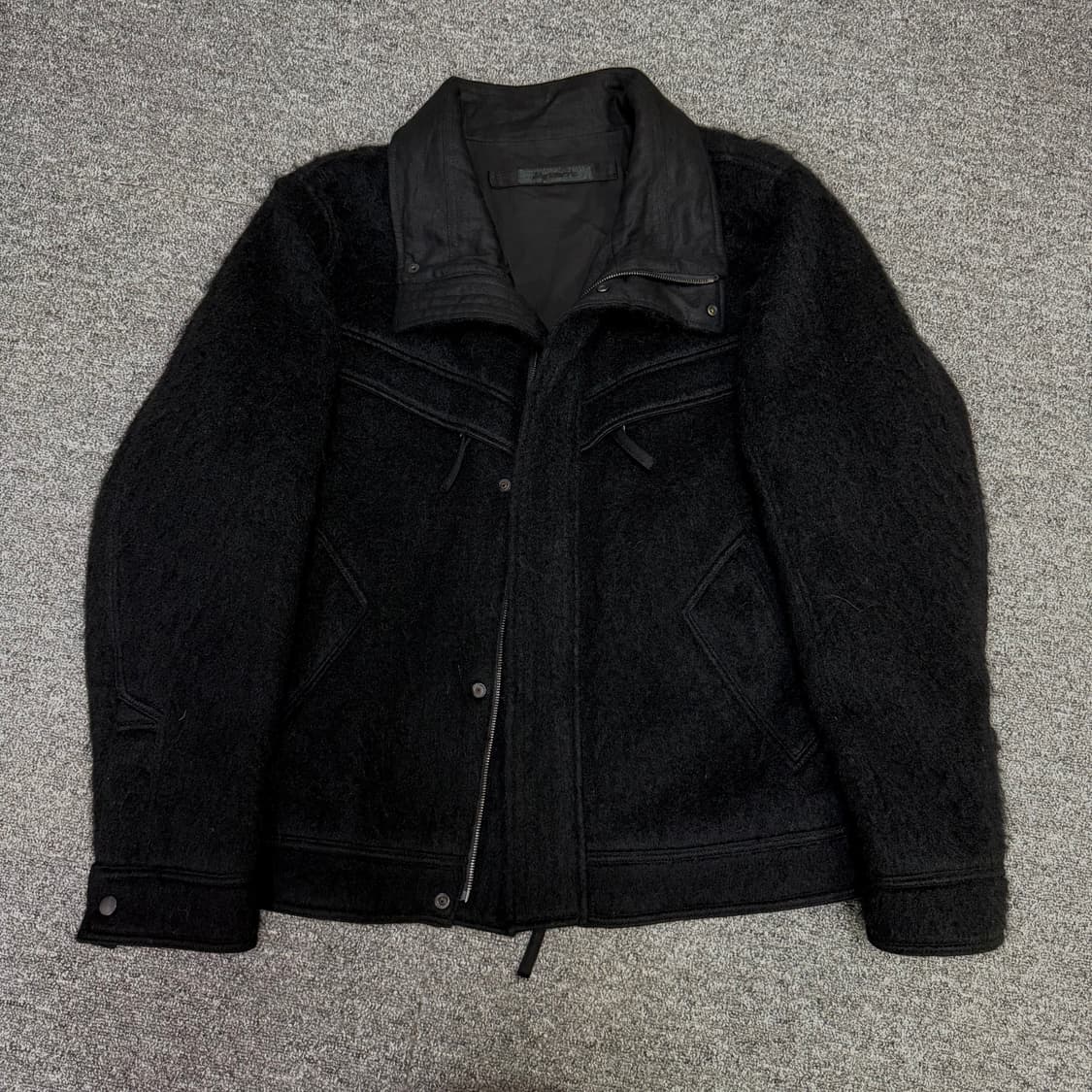 Black merle 모헤어자켓 상품이미지2