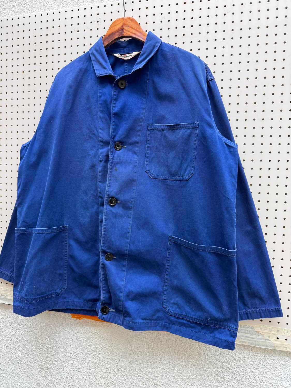 FADED WASHED NAVY OLD VINTAGE 프렌치워크자켓 상품이미지4