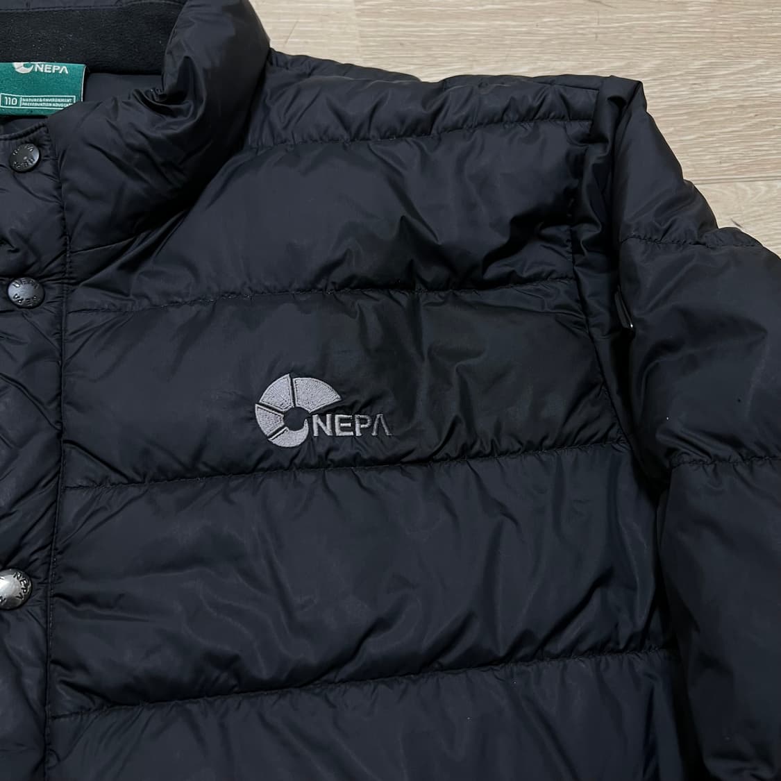 네파 아웃도어 여성 덕다운 경량패딩 점퍼 [블랙] 2XL/110 상품이미지4