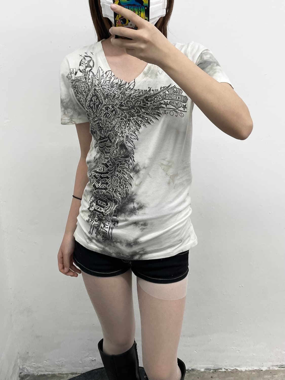 버커루 그런지 큐빅 탑 상품이미지5