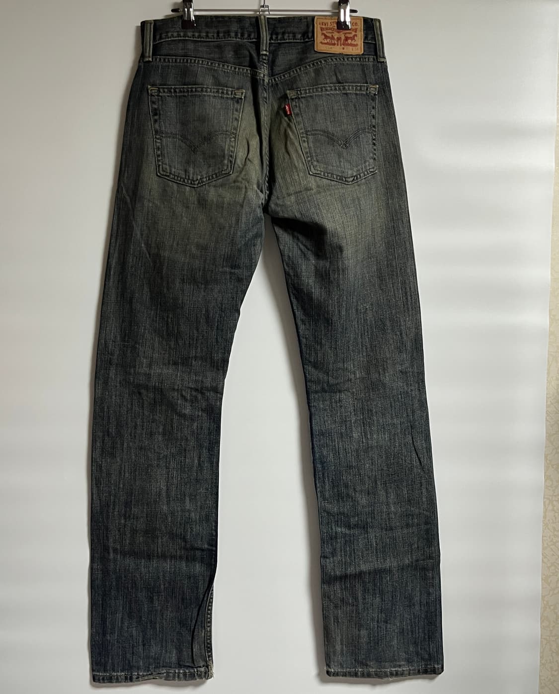 리바이스 514 세미와이드 워싱 데님 팬츠 청바지 32 상품이미지6