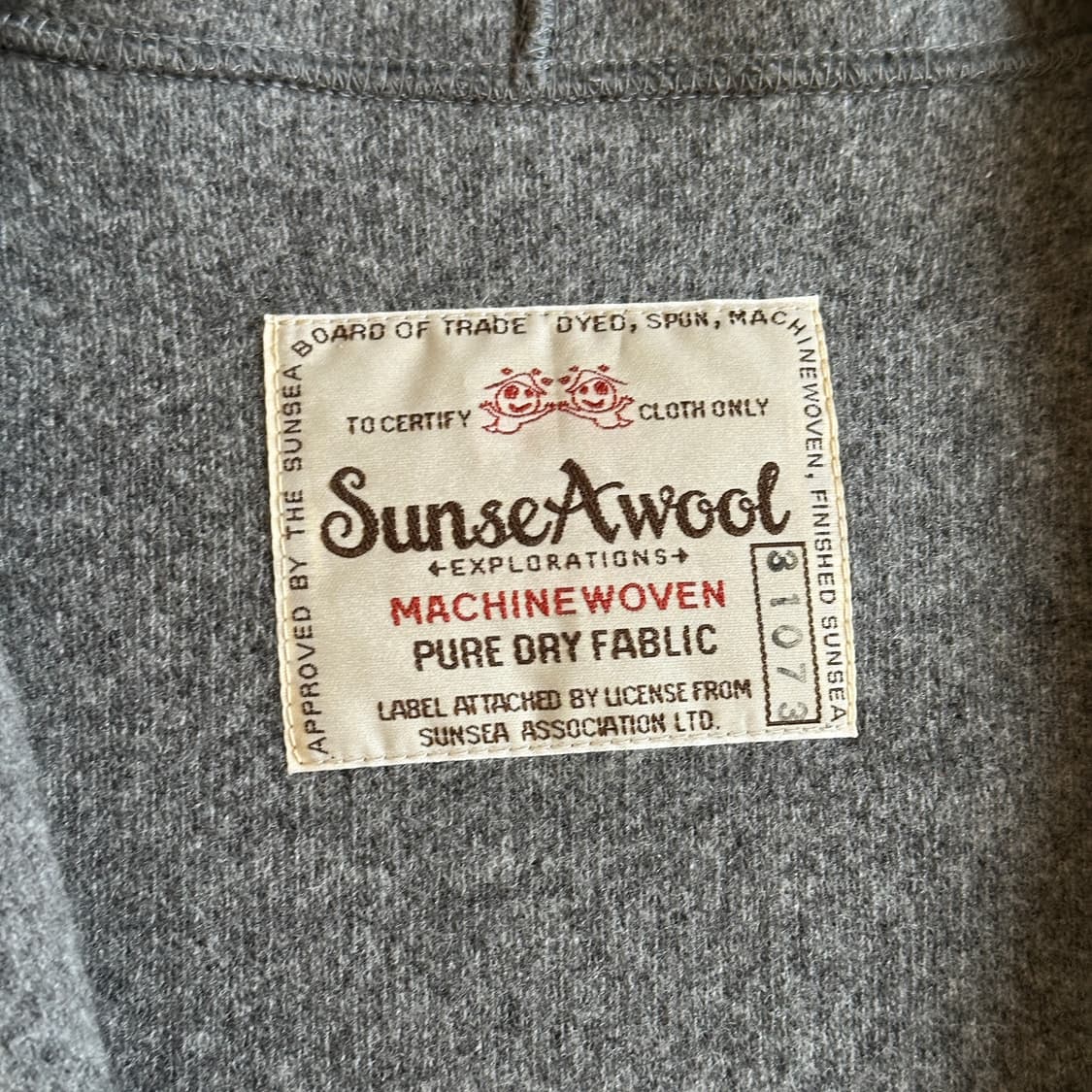 Sunsea wool melton zip-up hoodie 상품이미지7