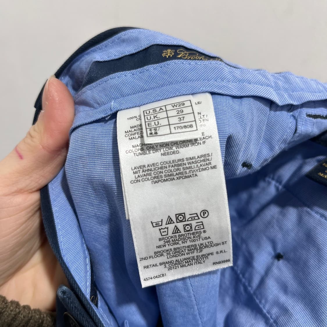 브룩스브라더스 치노 팬츠 상품이미지6