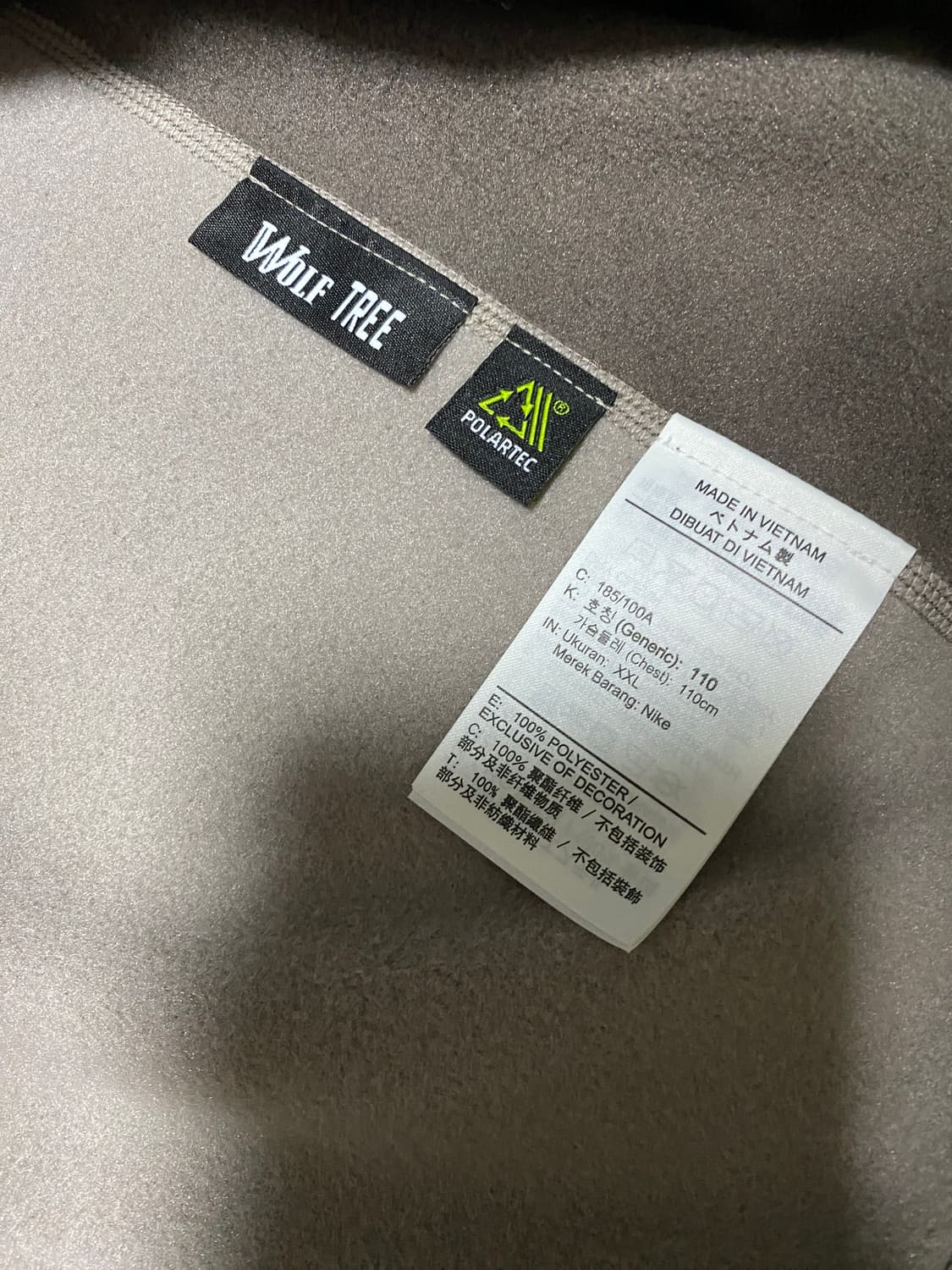 나이키 ACG 폴라텍 울프트리 풀오버 후드 아노락 XXL 상품이미지3