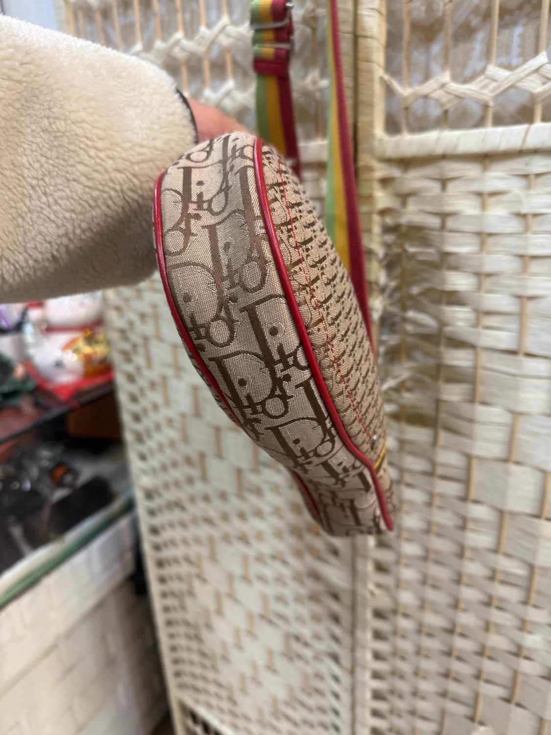 정품 디올 오빌리크 새들백 팝니다 상품이미지6