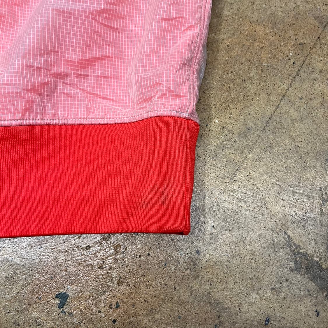 [정품/L] 나이키 핑크 레드 바람막이 후드집업 b15 상품이미지8