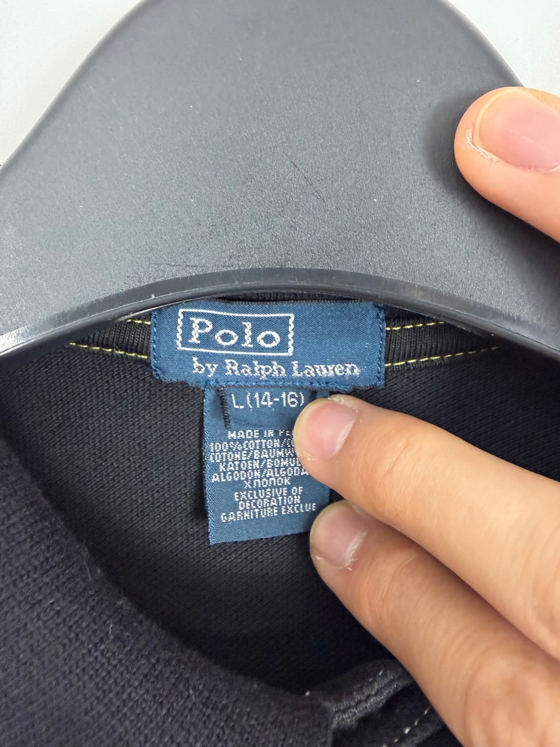 a315) 폴로랄프로렌 빅포니 카라티 상품이미지4