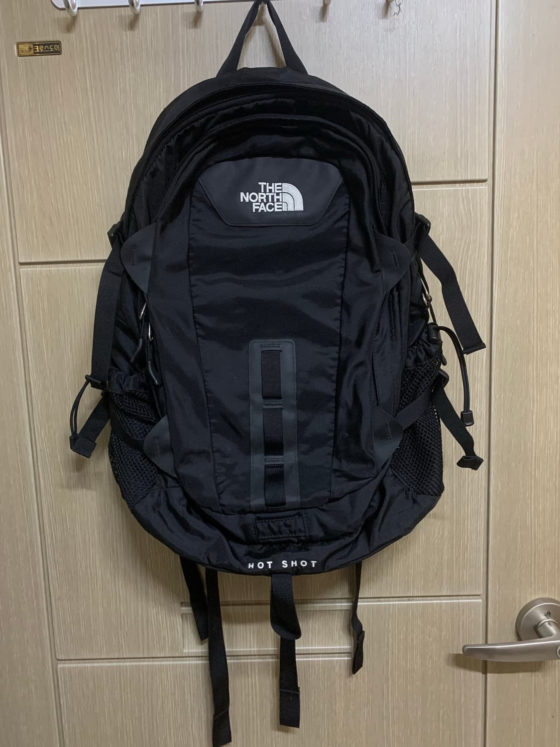 노스페이스 핫샷 백팩 블랙 상품이미지1