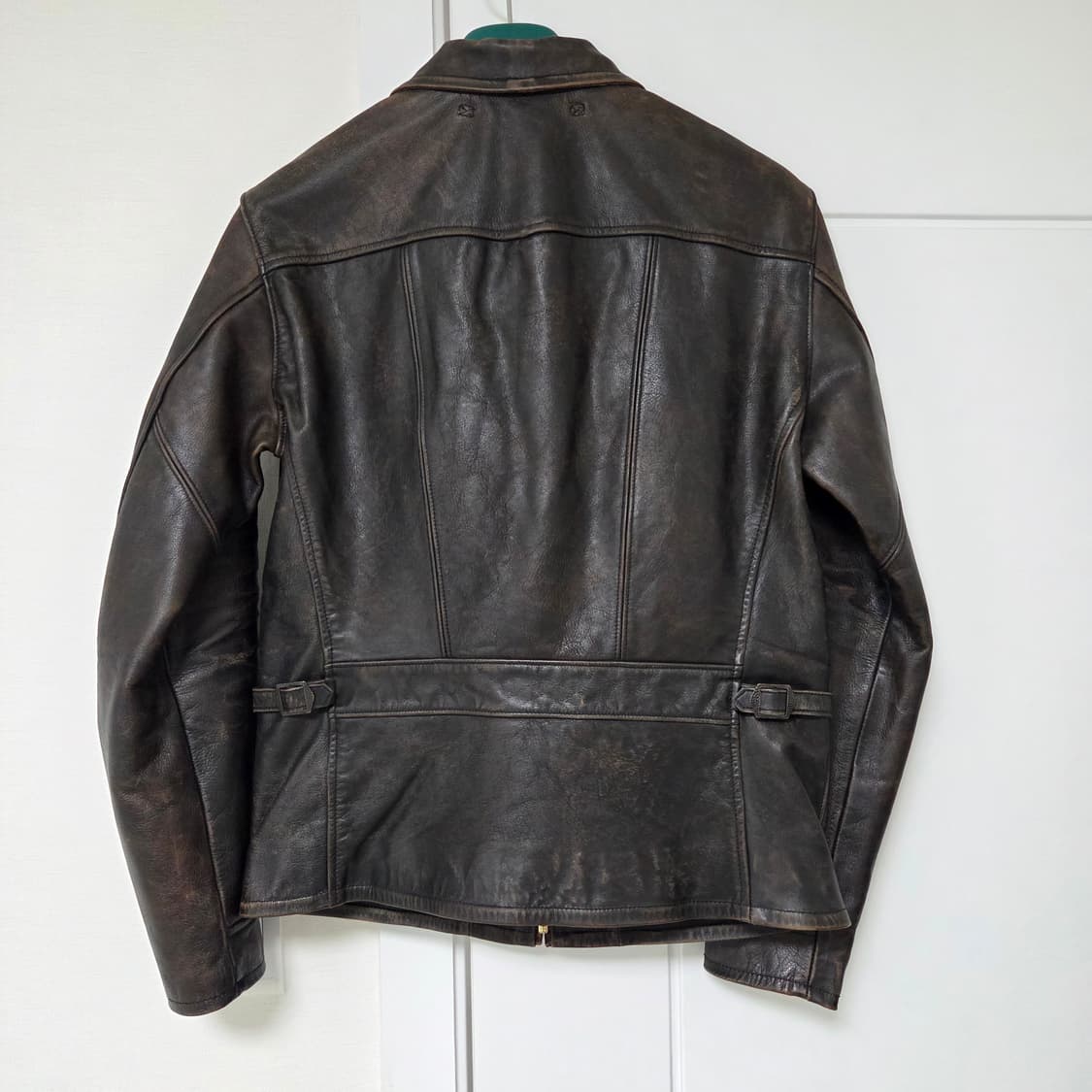 [S] 더블알엘 RRL 뉴스보이 레더 자켓 상품이미지2