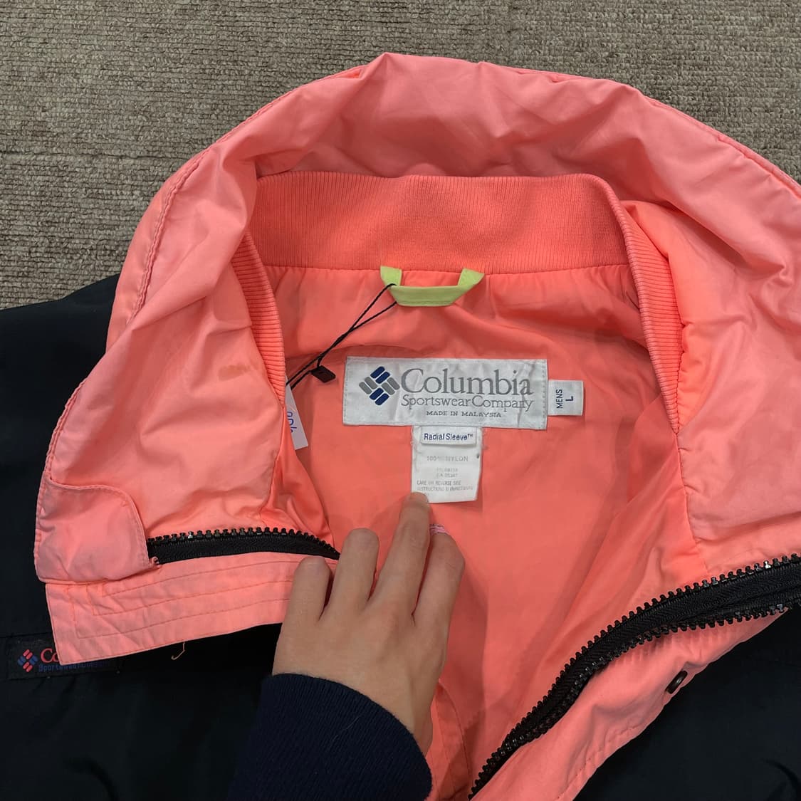 (L) 90‘s Columbia 컬럼비아 바람막이 자켓 상품이미지8