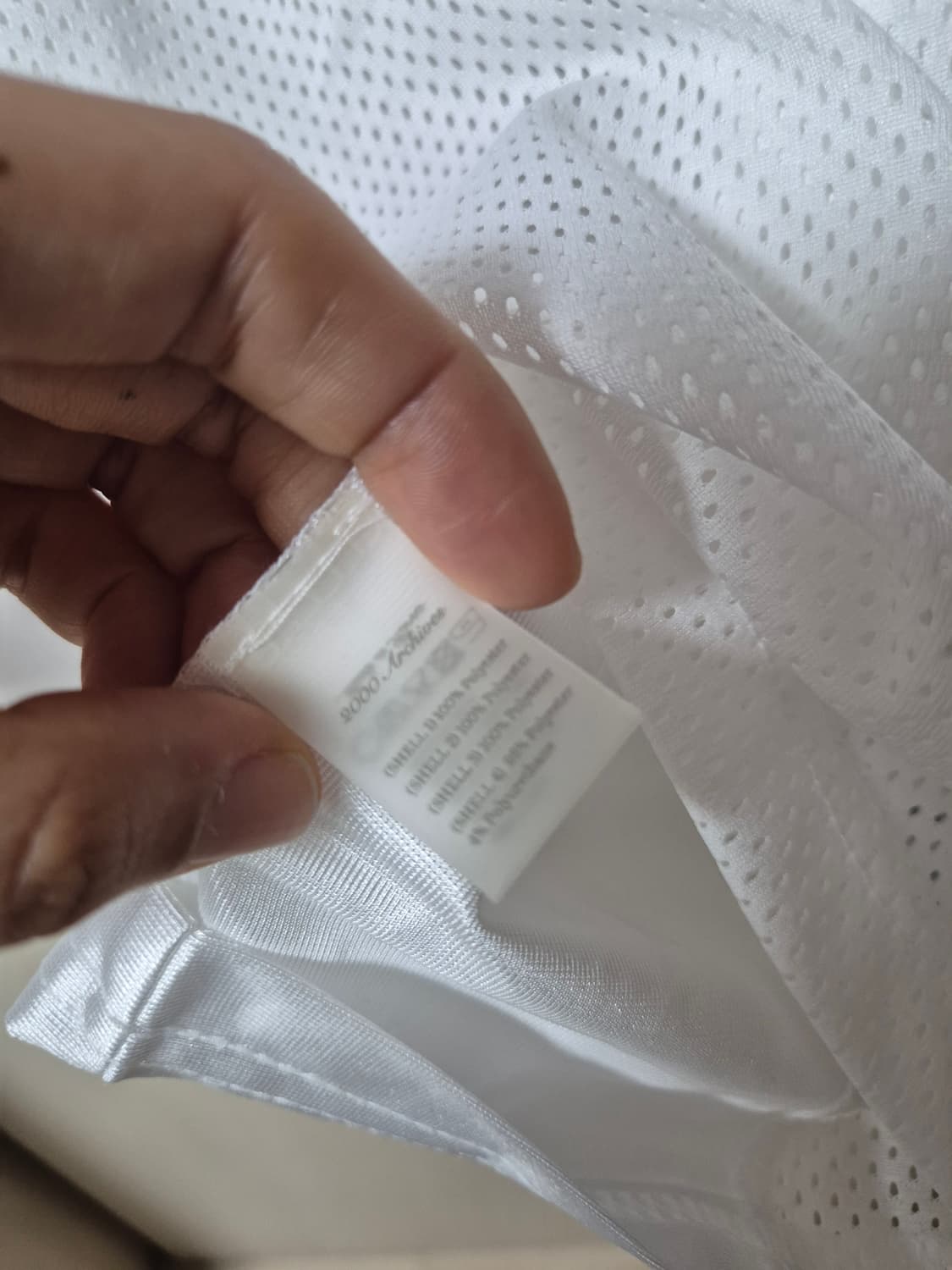 (새제품) 2000 아카이브 풋볼 셔츠 데님 반팔 상품이미지6