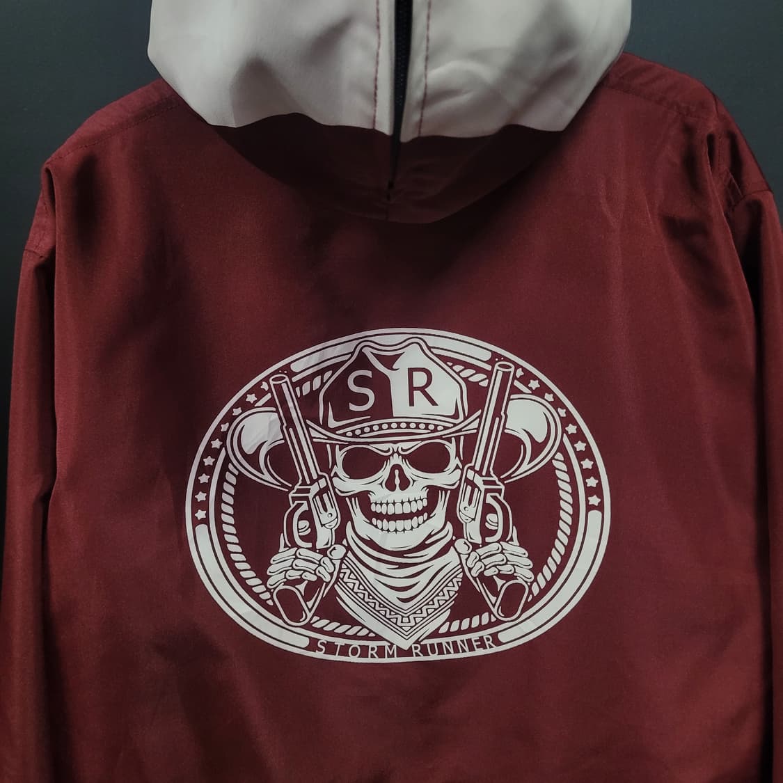 Storm Runner 스컬 빈티지 집업 후드자켓  상품이미지6