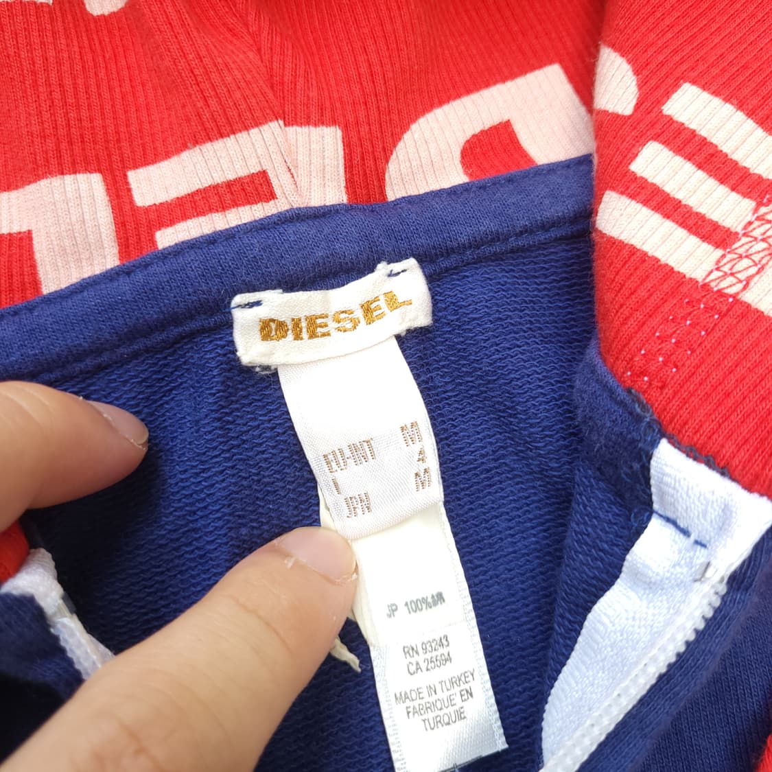 디젤 후드집업 상품이미지5