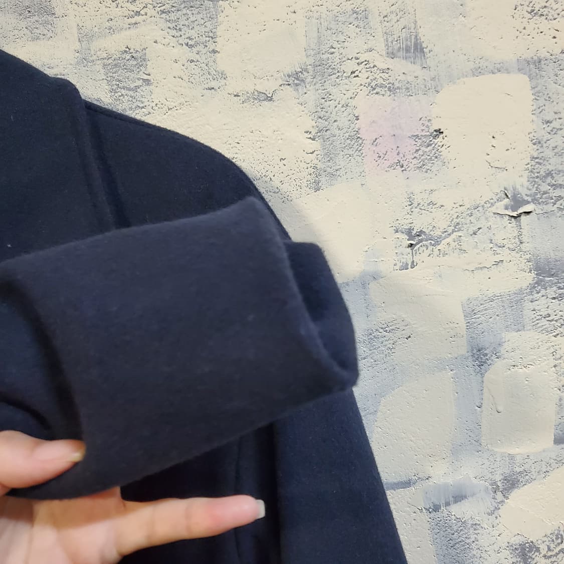 자라 더블 브레스티드  울 블렌드  코트  상품이미지4