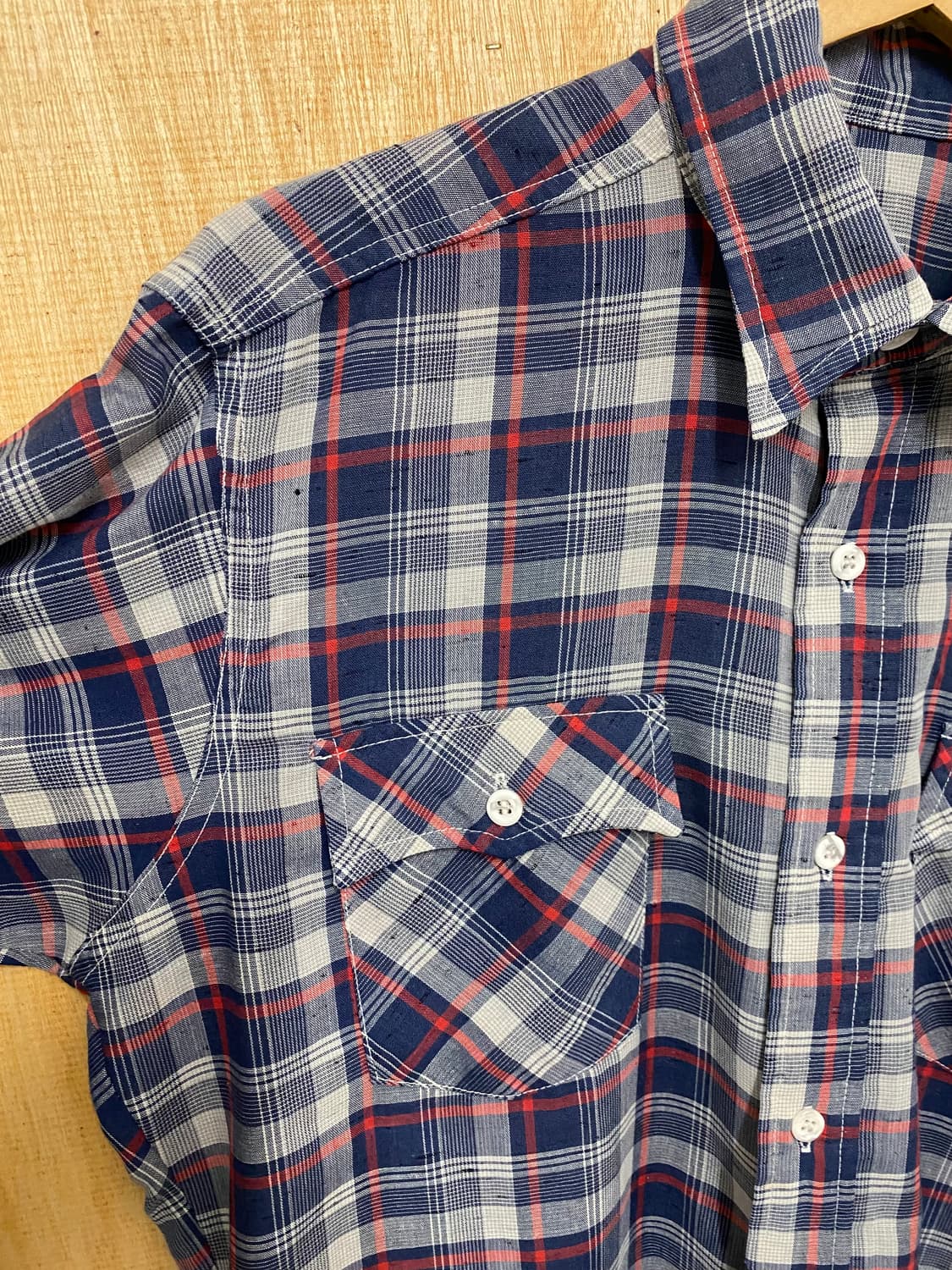 80s LEVI'S ombre shirt 80년대 리바이스 옴브레 셔츠 상품이미지9
