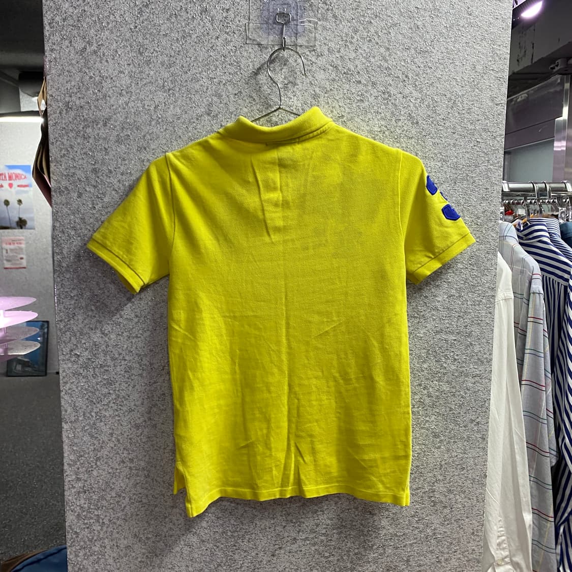 폴로랄프로렌 빅포니 옐로우 넘버3 카라넥티 B4611 상품이미지5