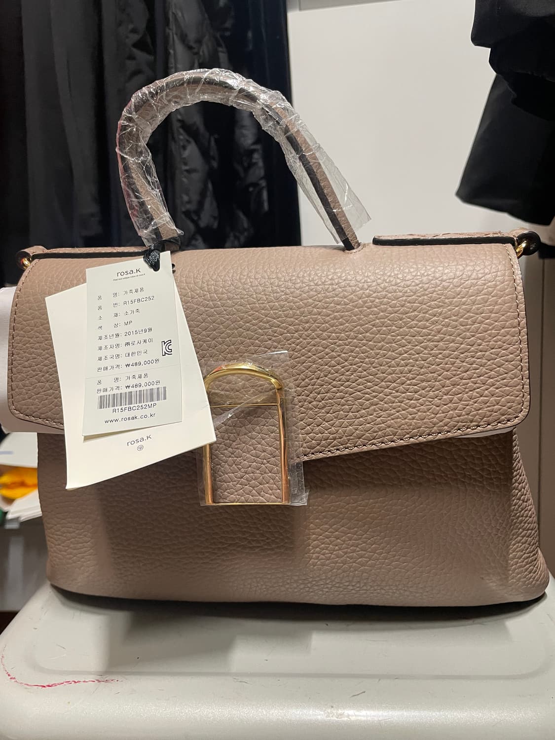 로사케이 토드백 새제품 판매 상품이미지3