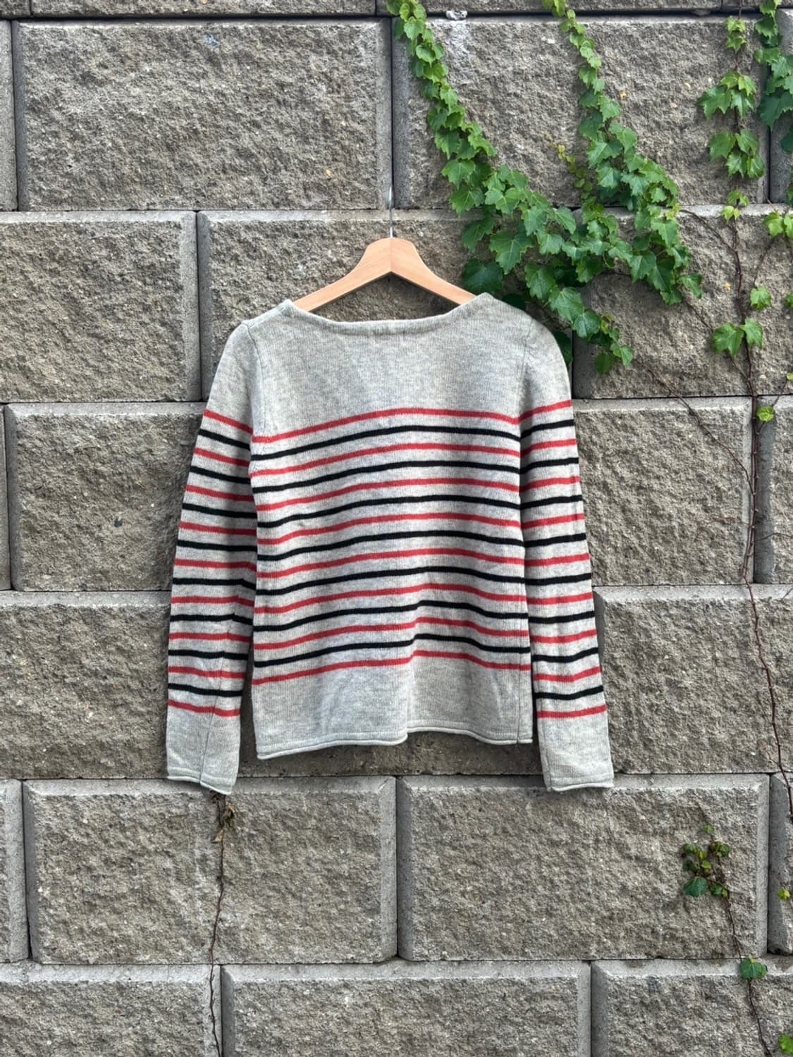 Light Gray Stripe Knit 상품이미지2