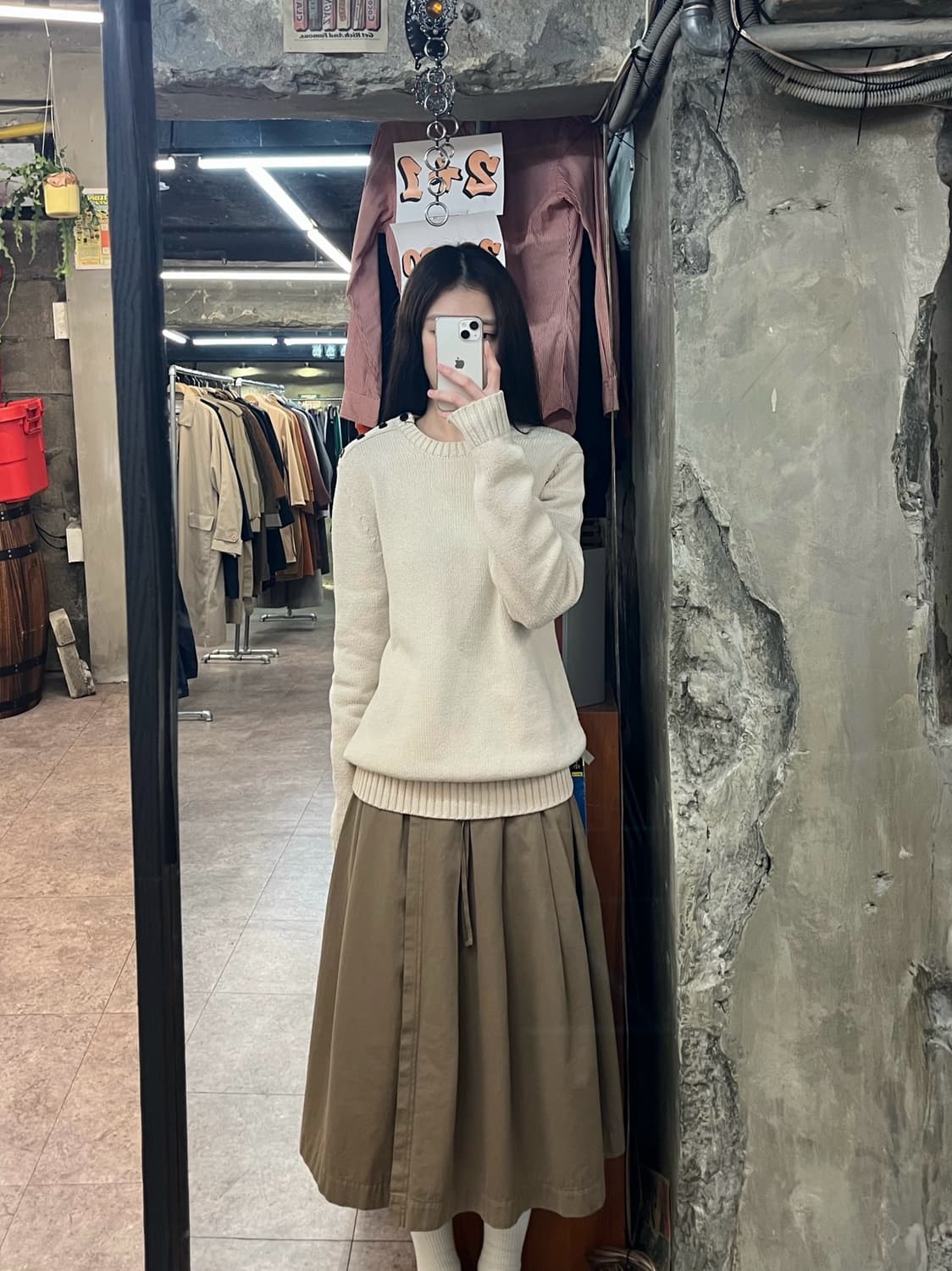 갭 버튼 니트 아이보리 M #csz2948 상품이미지2