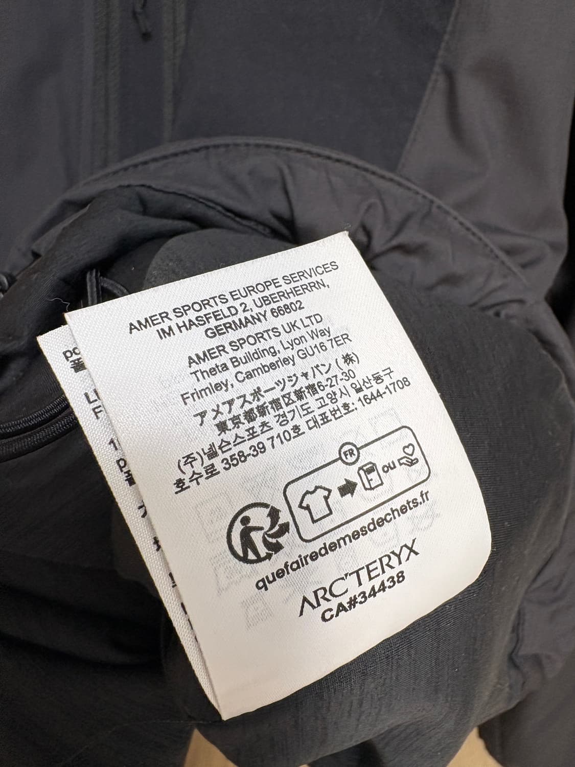 아크테릭스 아트렐 짚 넥 여성 ATREL ZIP NECK W 상품이미지6