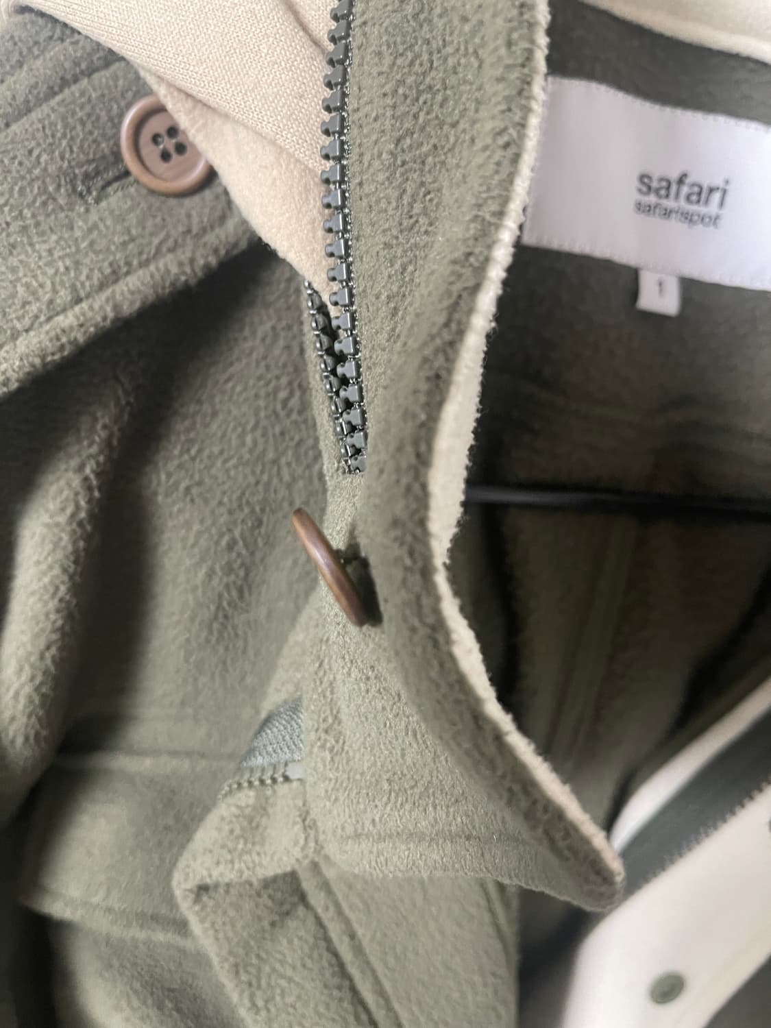 사파리스팟 플리스 밀리터리 후디 자켓 상품이미지9