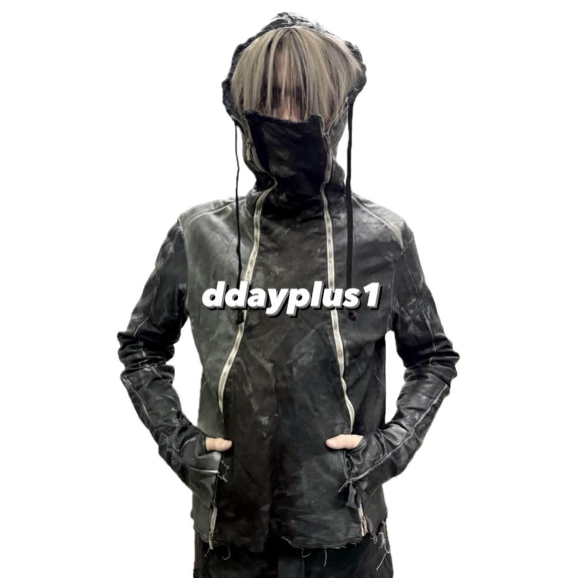 잠바렛 - 24FW 레더 타입 3 후디 상품이미지1