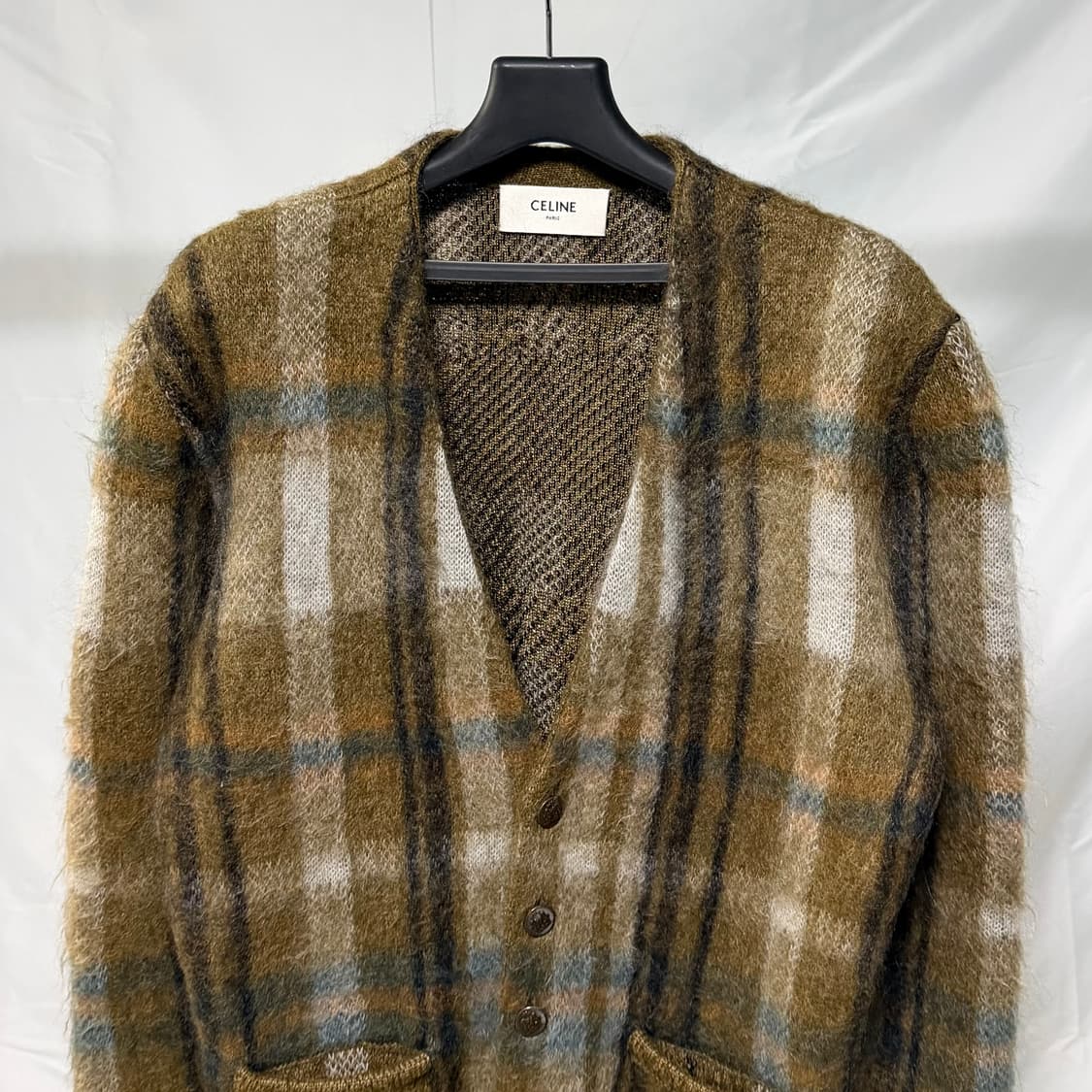 [S+급/오버핏S] 셀린느 브러쉬드 모헤어 가디건 상품이미지2