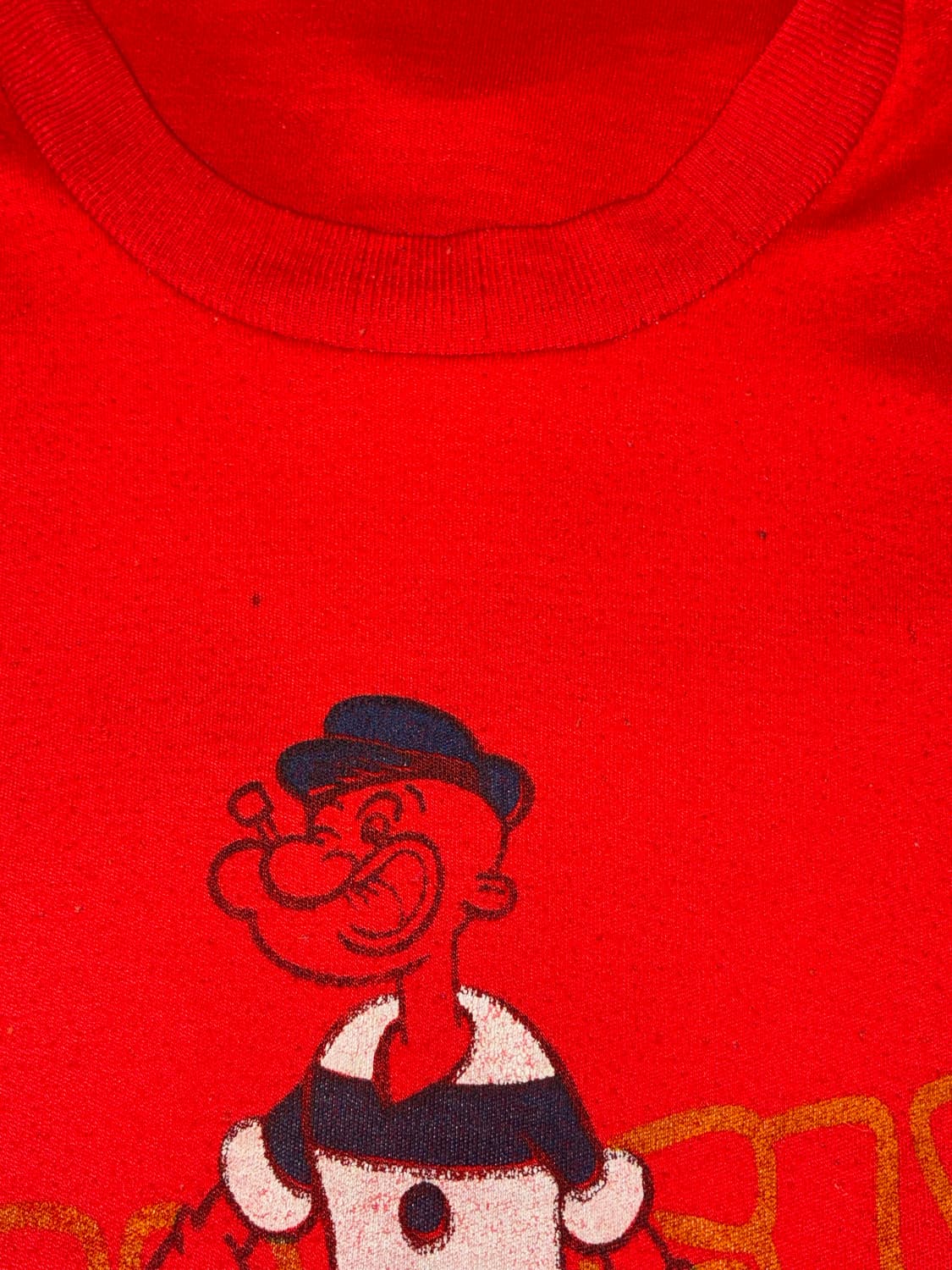 70~80‘s Vintage Popeye Print Tee 상품이미지10