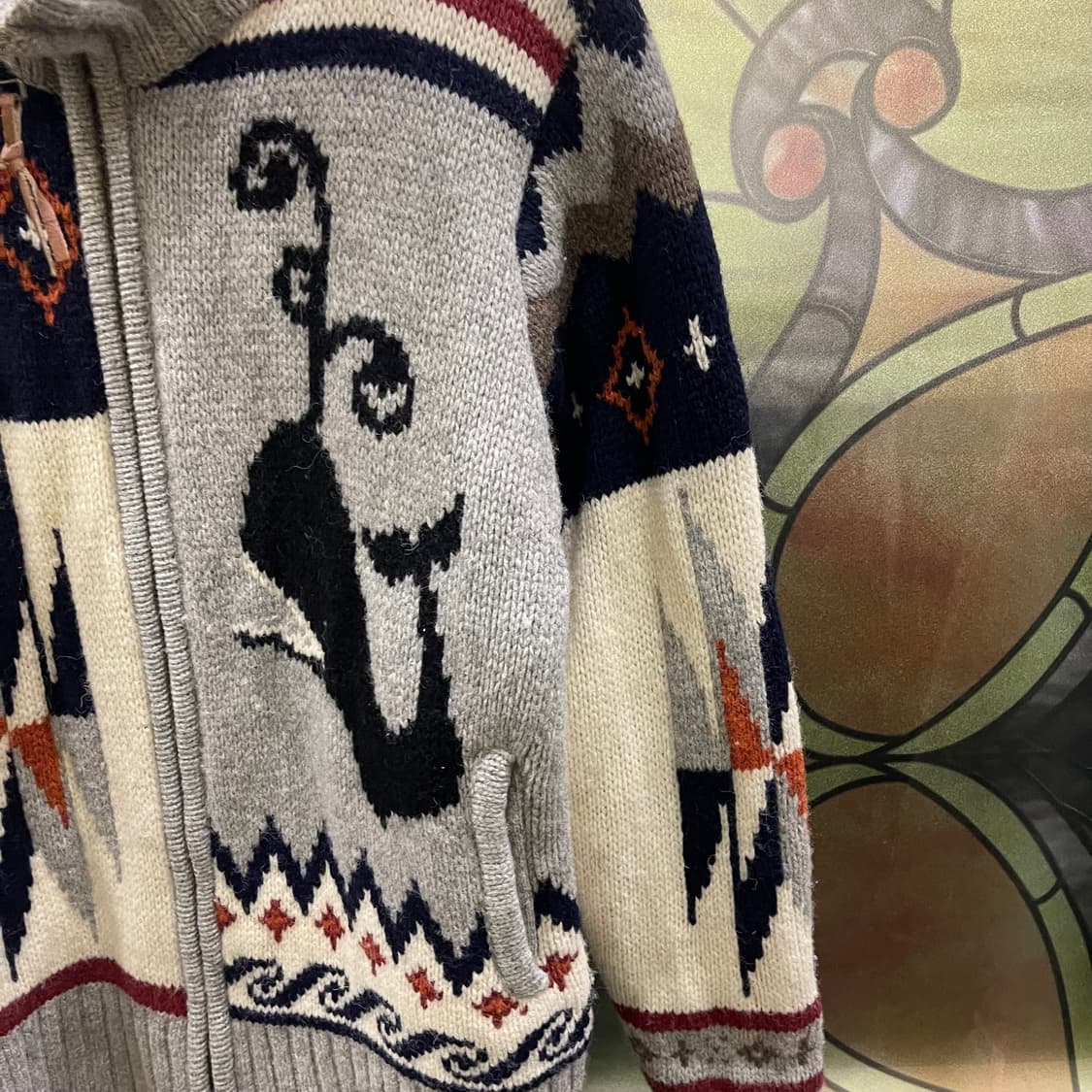 타케오 키쿠치 울100 가디건 상품이미지5