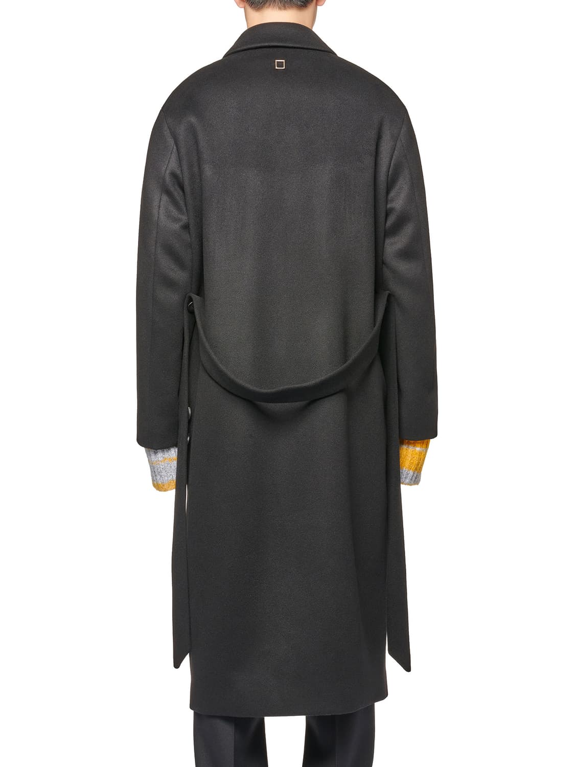 우영미 20fw 로브코트 블랙 상품이미지2