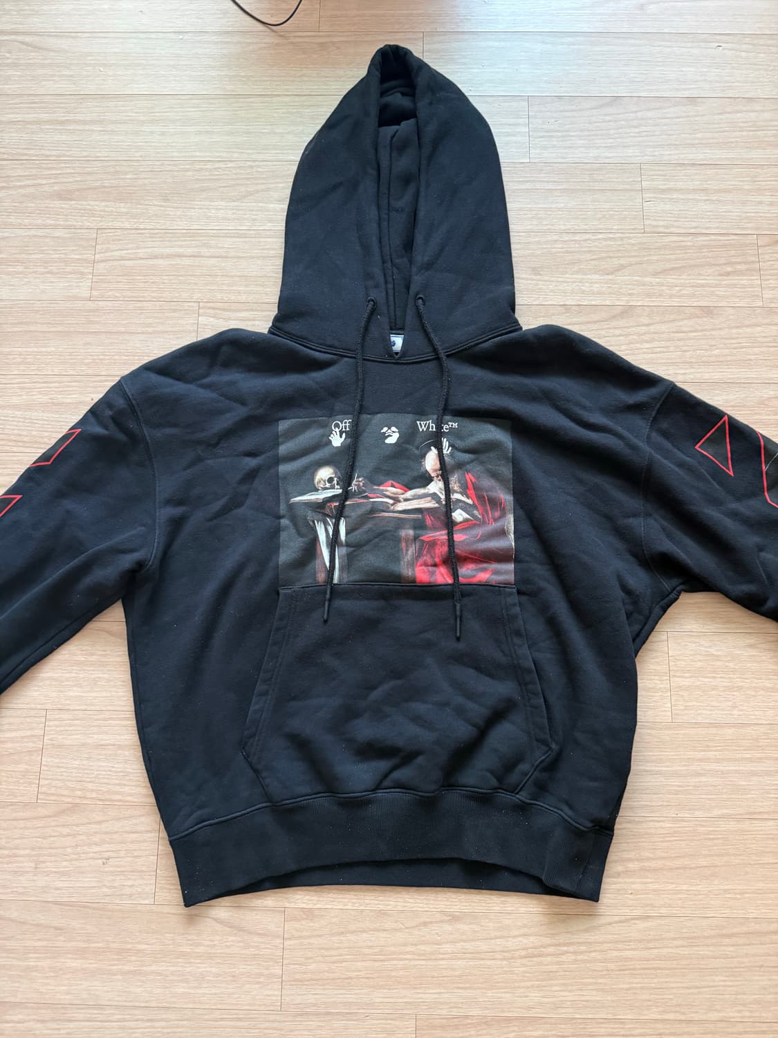 오프화이트 후드티 상품이미지2
