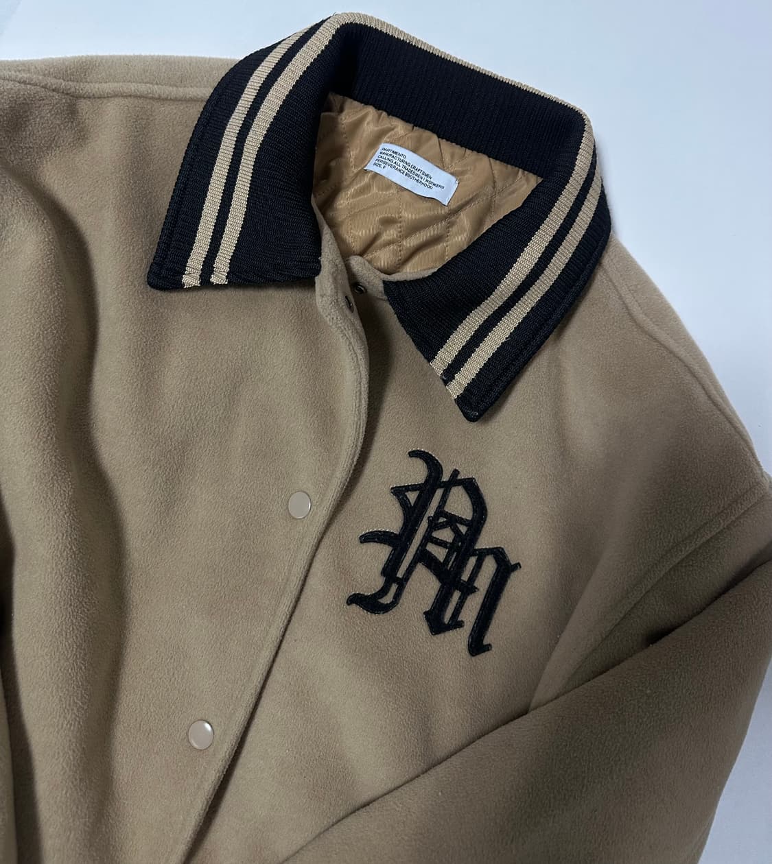 파르티멘토 멜톤 바시티 자켓 상품이미지3