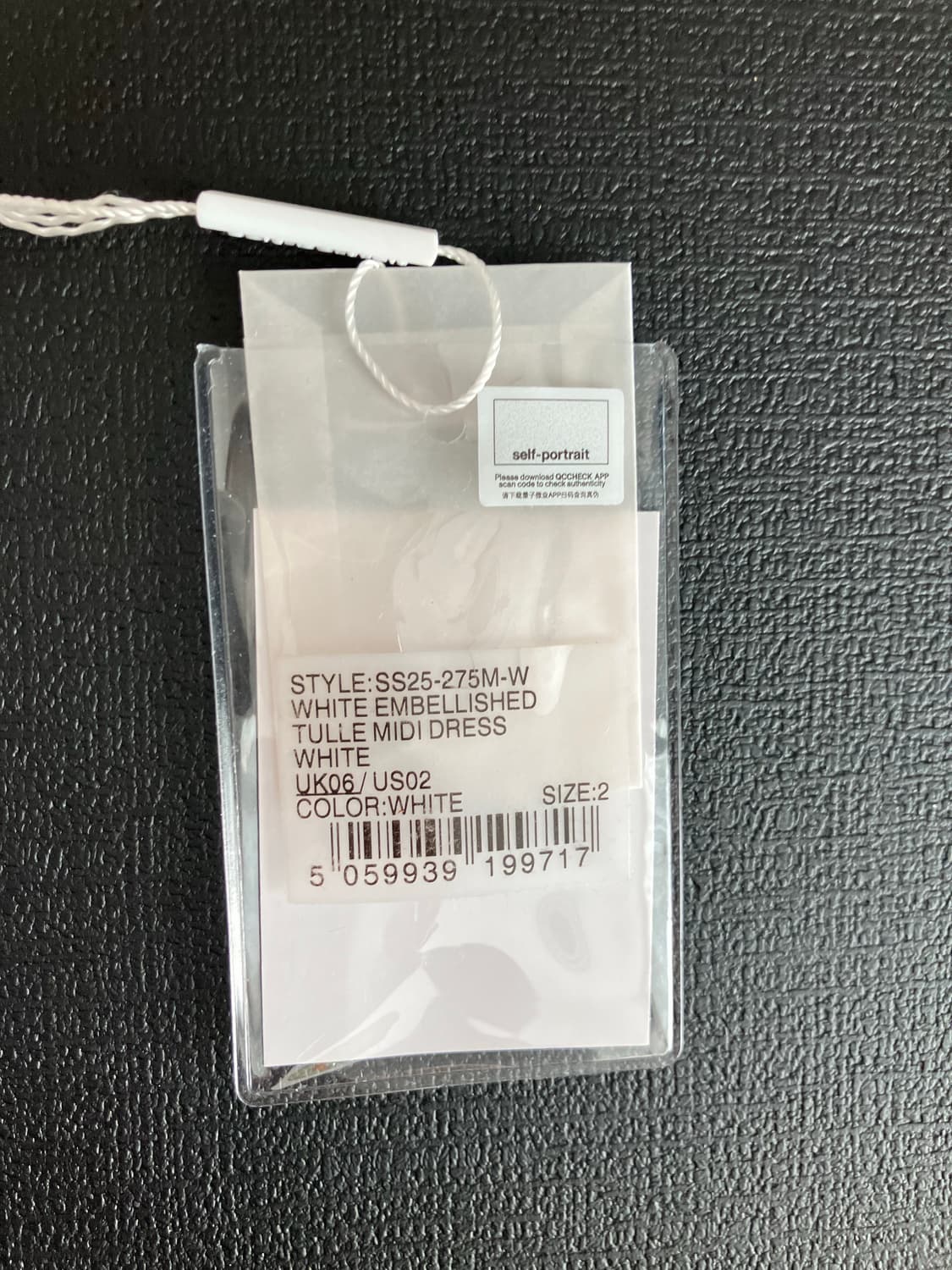 Self-Portrait 화이트 튤 드레스 상품이미지8