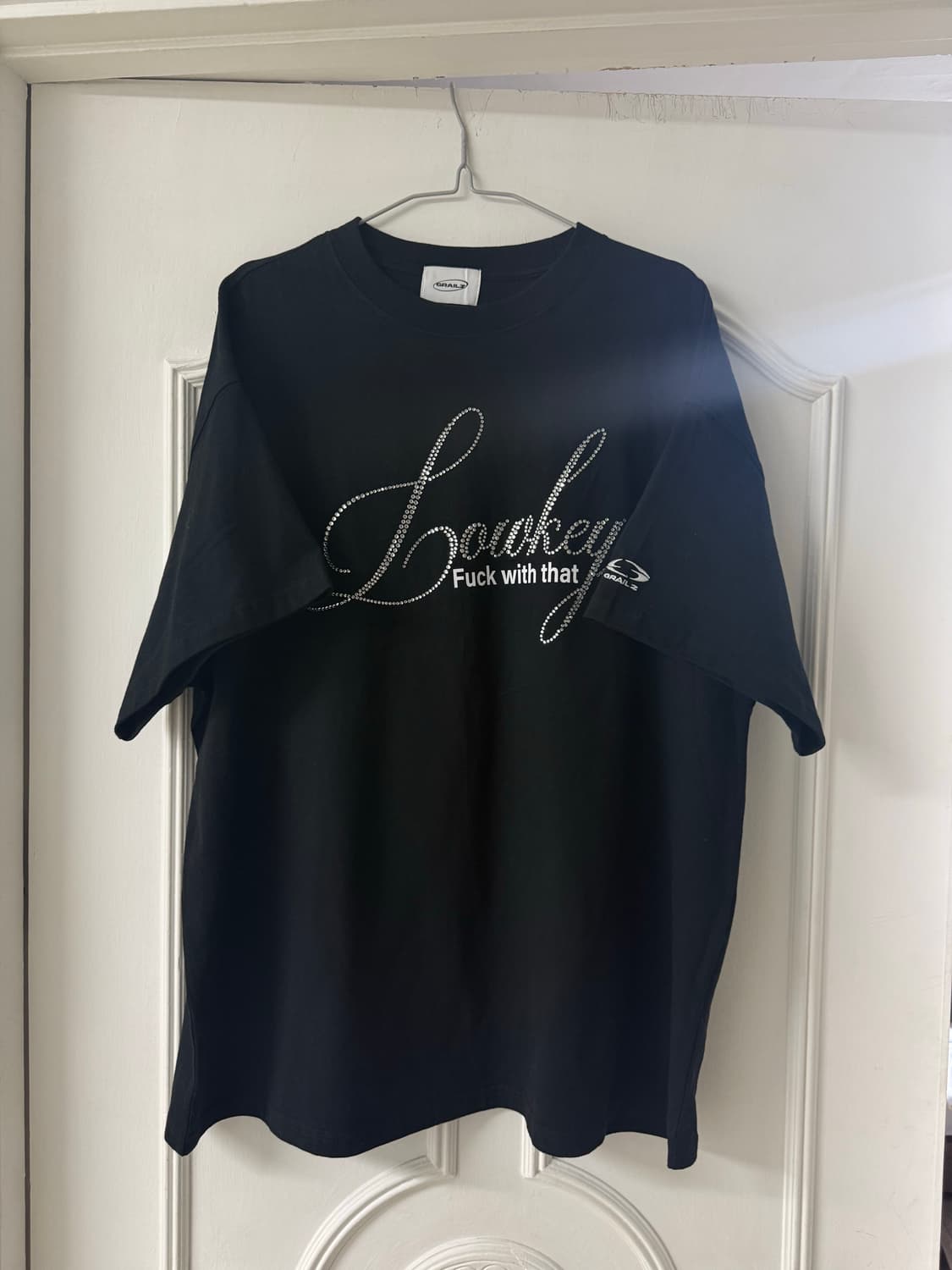 그레일즈 Fuck With That  큐빅자수 반팔티 상품이미지2