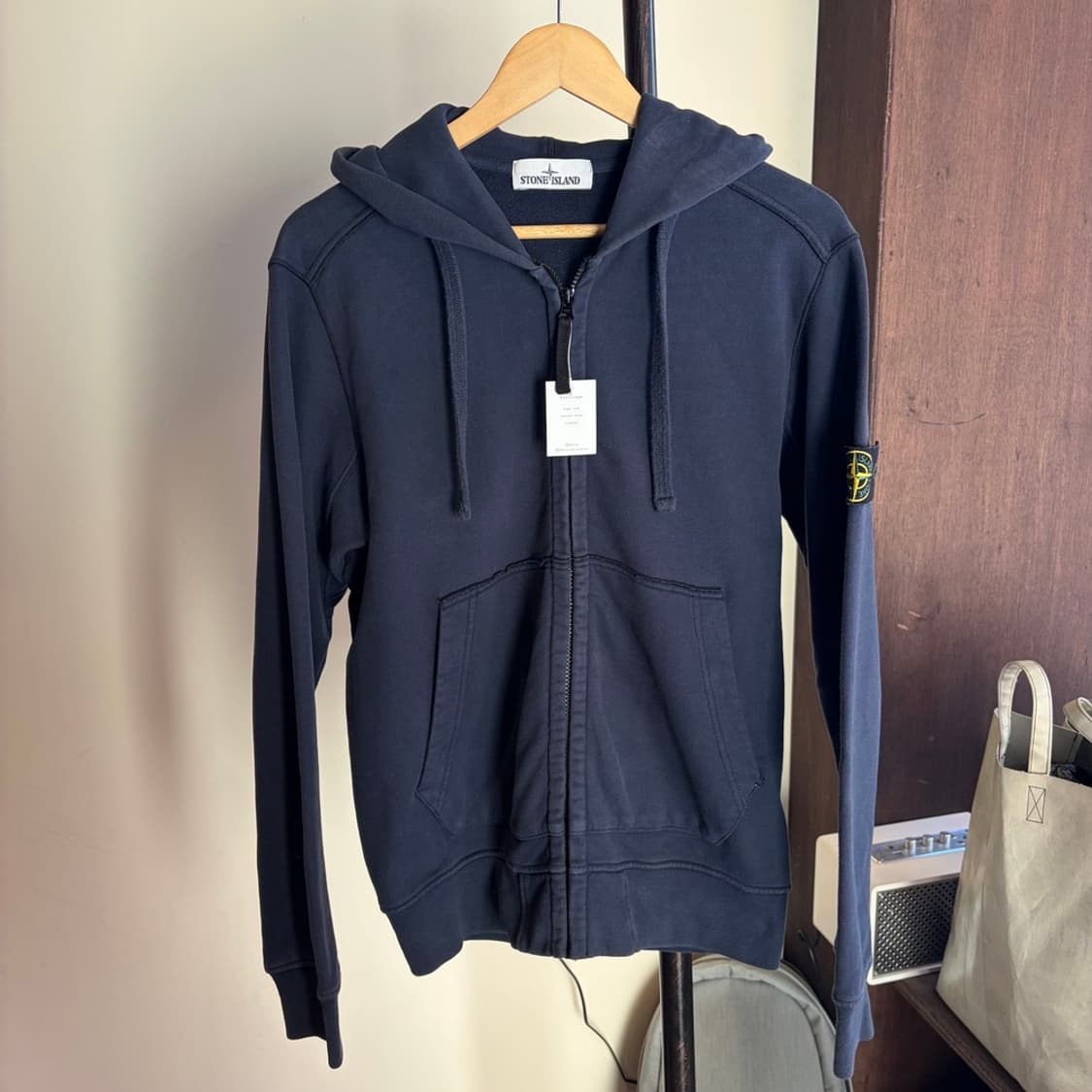 15338 - 스톤아일랜드 와펜 후드 집업  상품이미지2