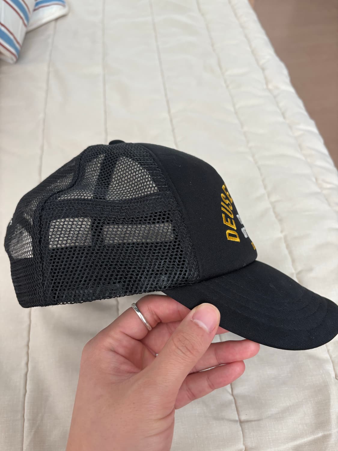 데우스 엑스 마키나 포튜이티 트러커 캡 블랙 상품이미지2