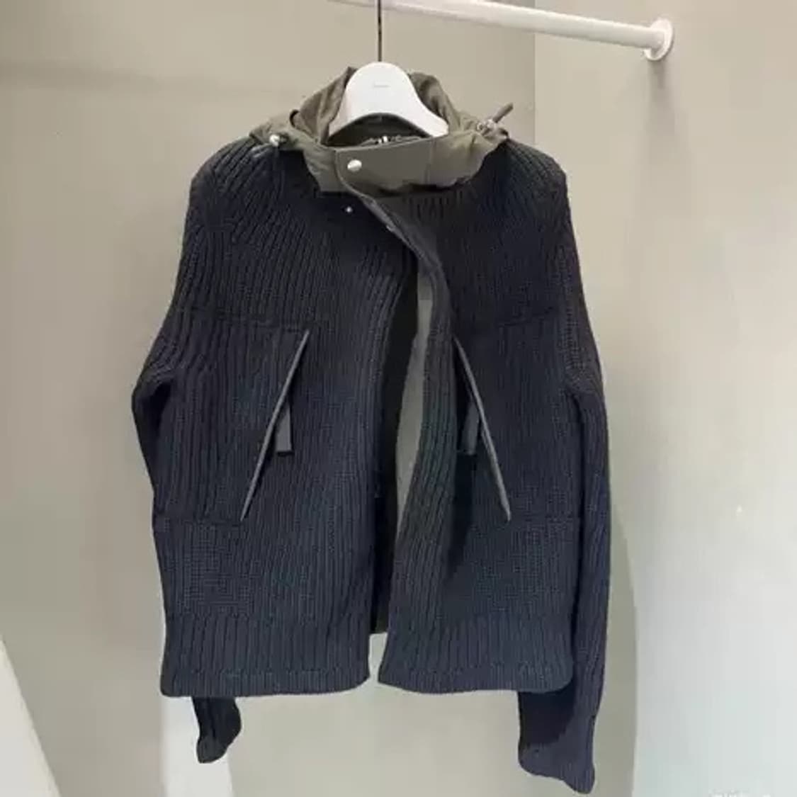 25fw Sacai wool blend cardigan 상품이미지5
