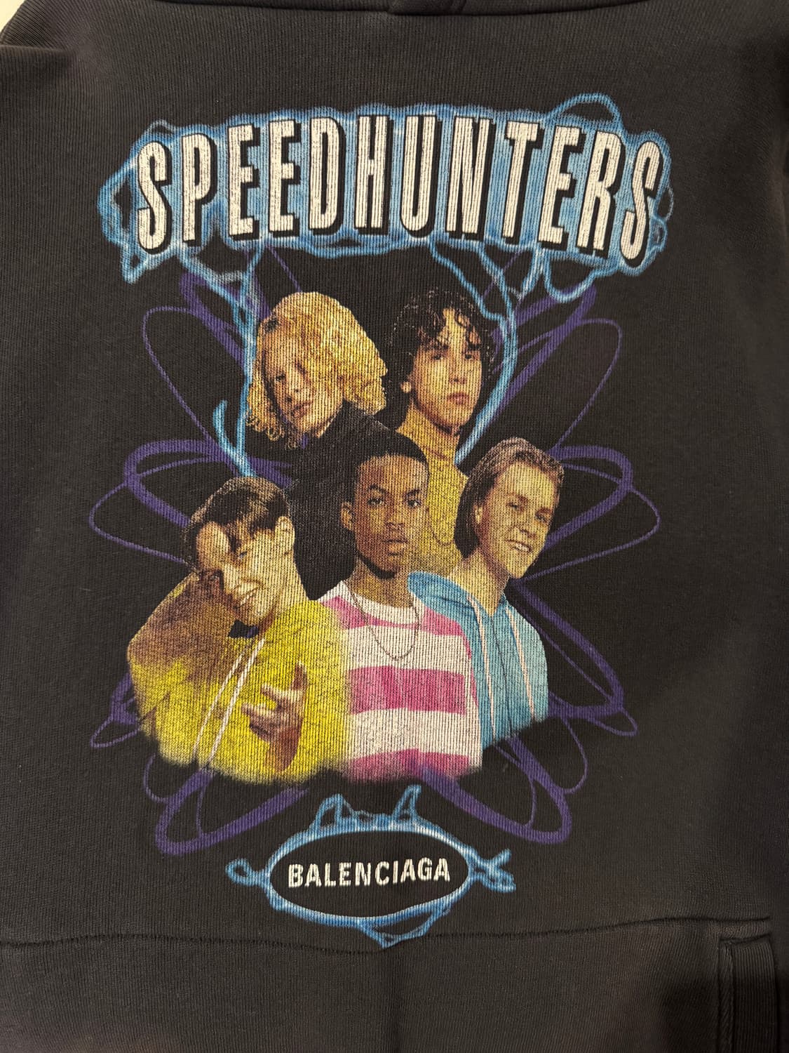 발렌시아가 스피드헌터 후드티 XS 상품이미지1