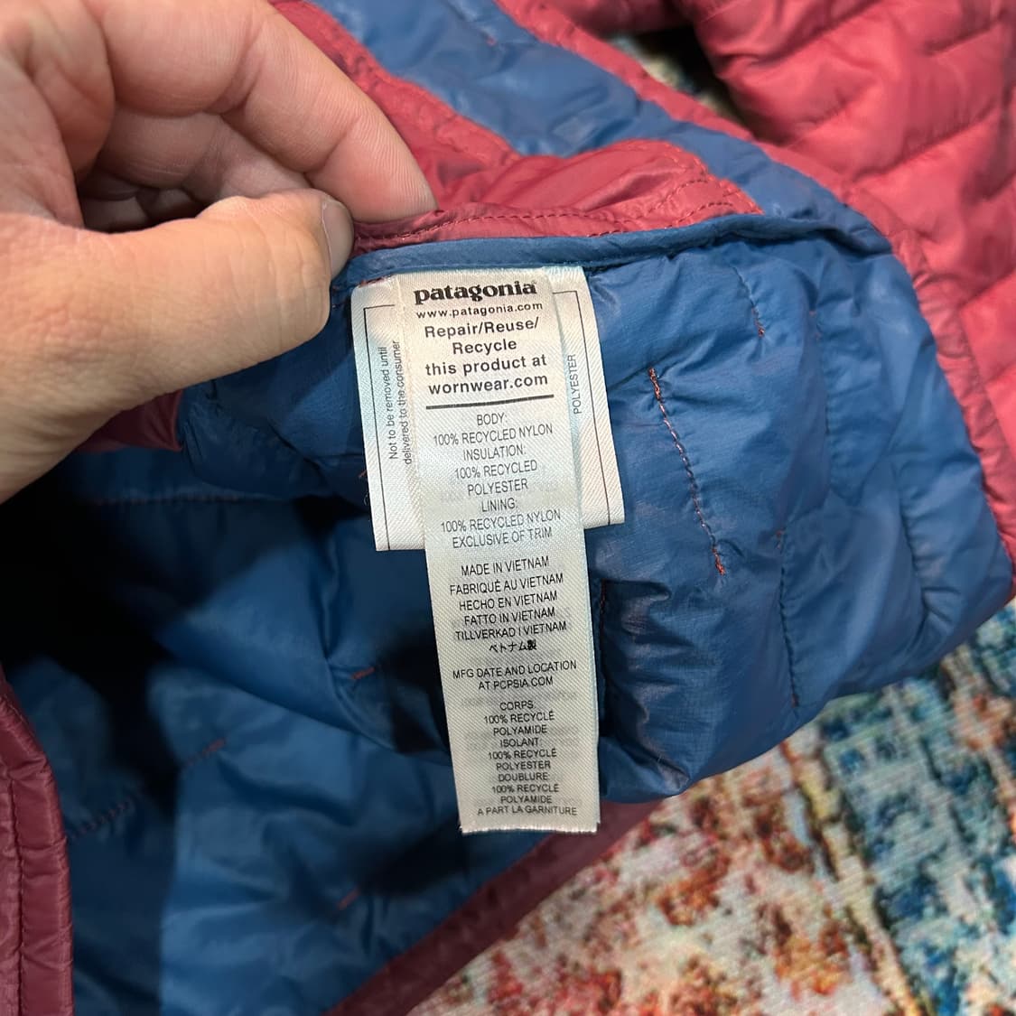 [L] 파타고니아 마이크로 퍼프 쉘 경량패딩 상품이미지6