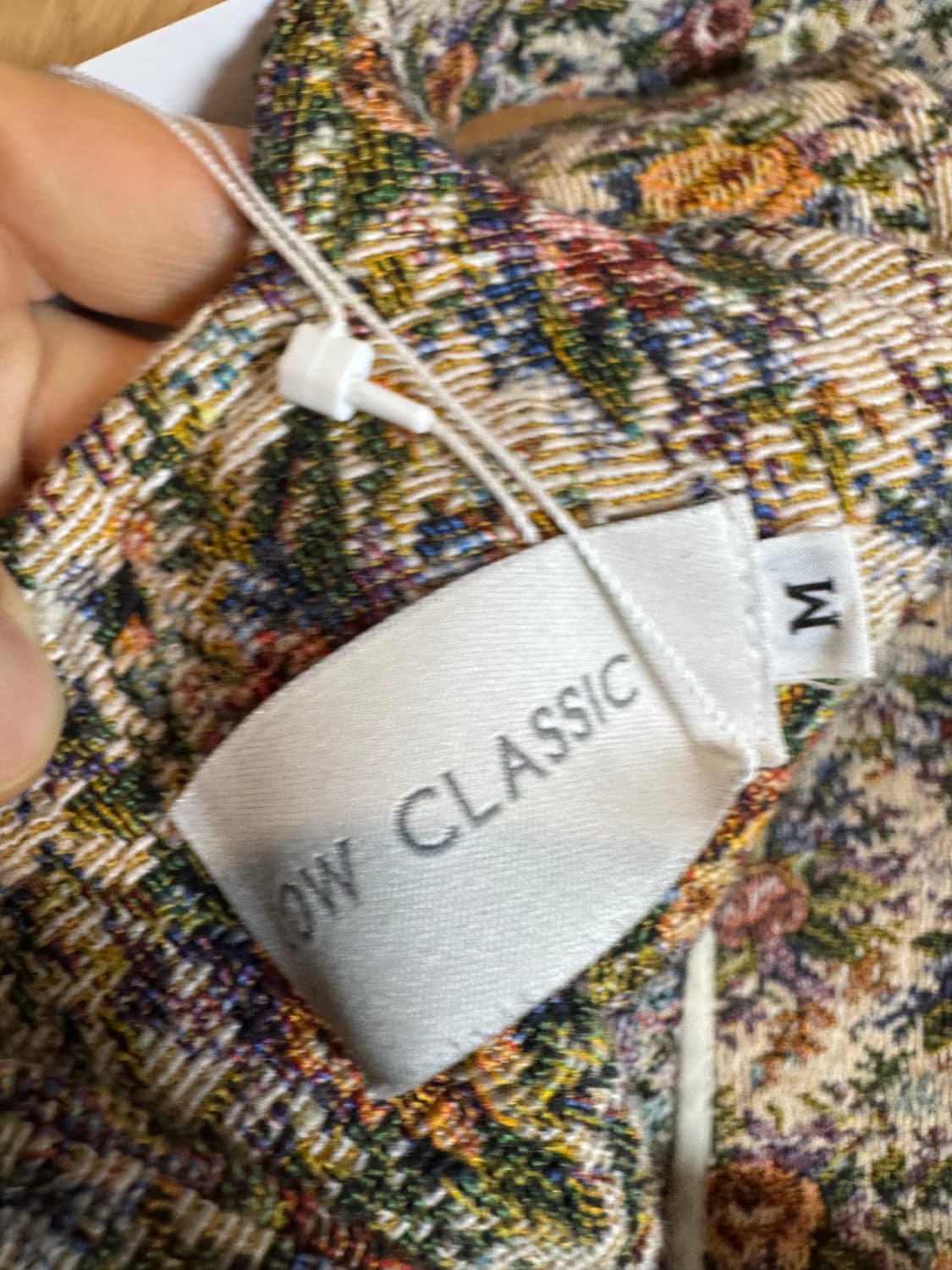 새상품 frontrow 프론트로우 자카드 원피스 상품이미지5