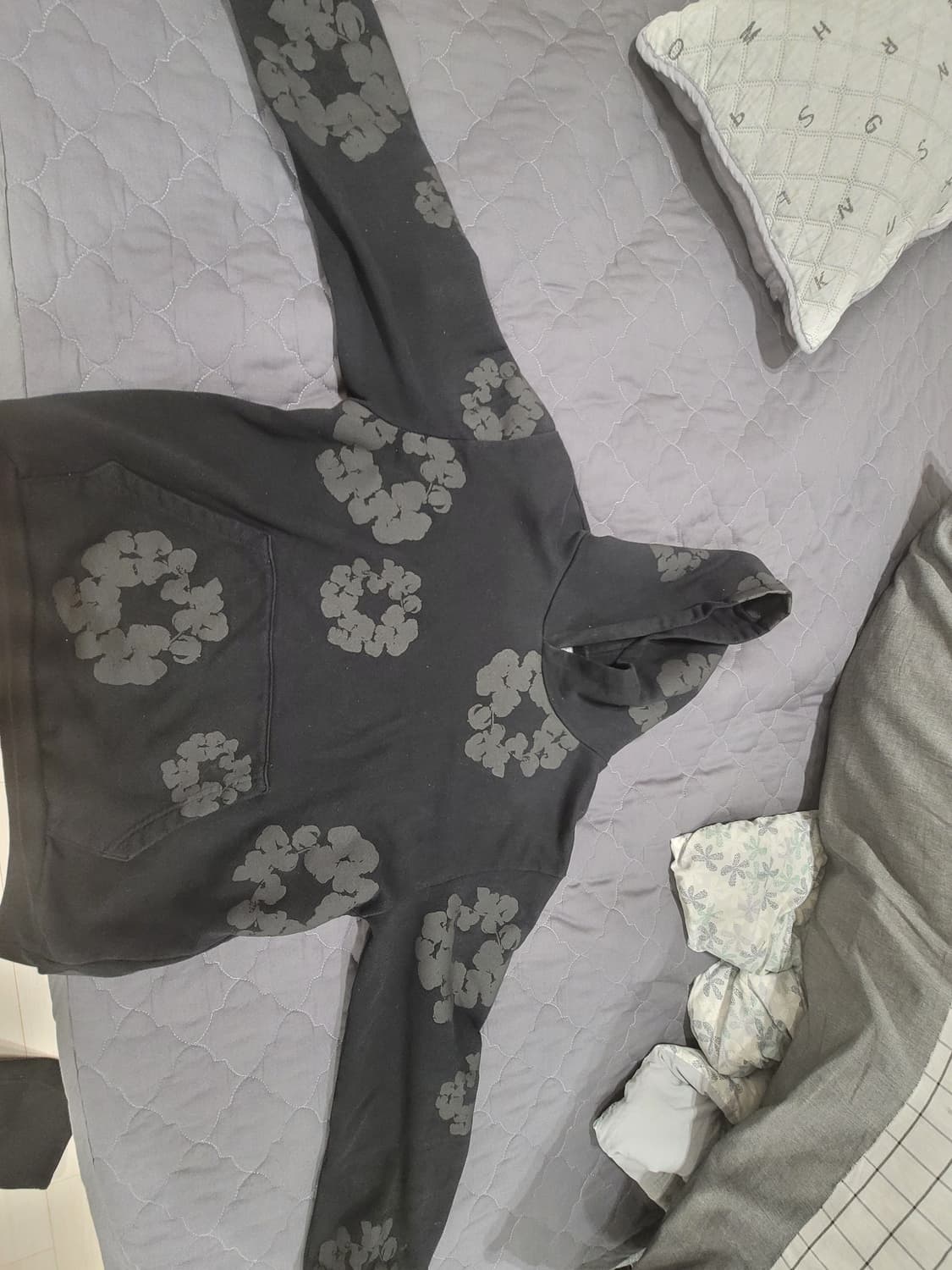 데님티어스 후드티 사이즈 교환 가능 상품이미지1