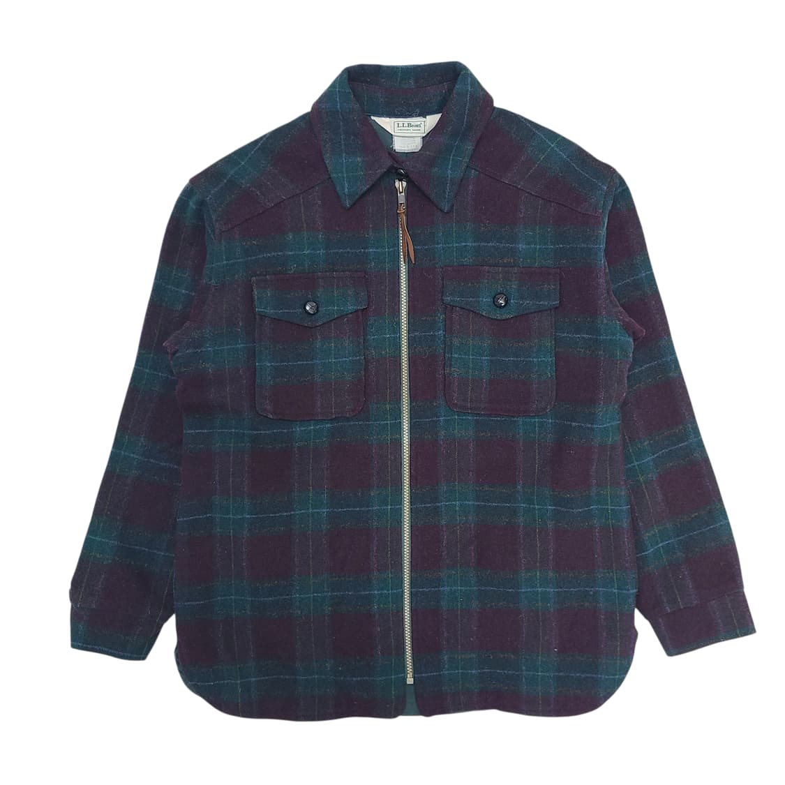 '90s L.L.bean 클래식 울 셔켓 상품이미지2