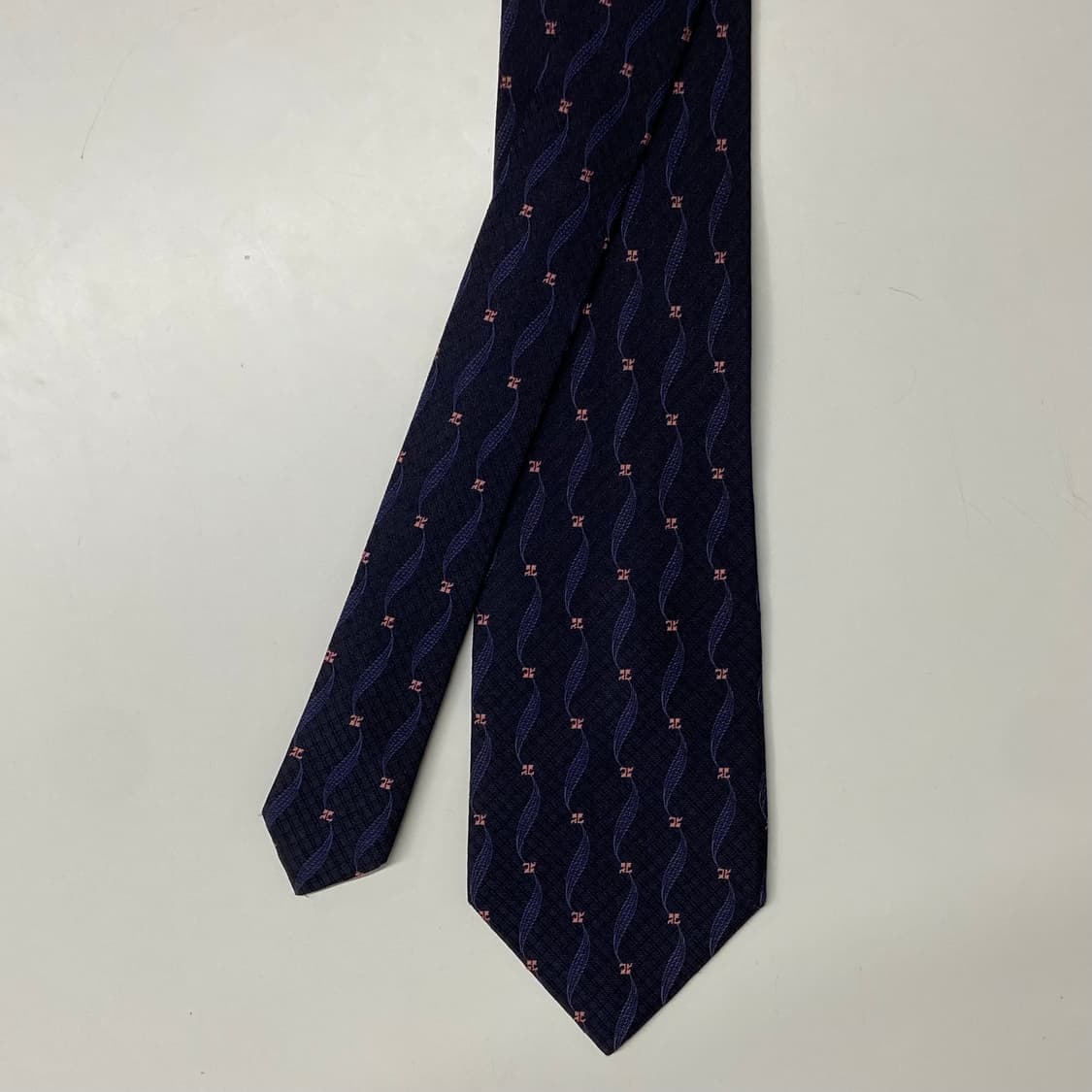 꾸레쥬 정품 명품 모노그램 넥타이 (COURREGES) 상품이미지1