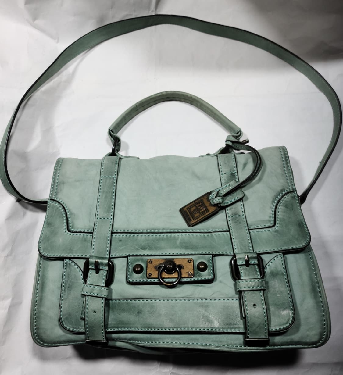 프라이(FRYE) 통가죽가방, 빈티지 크로스백 상품이미지1