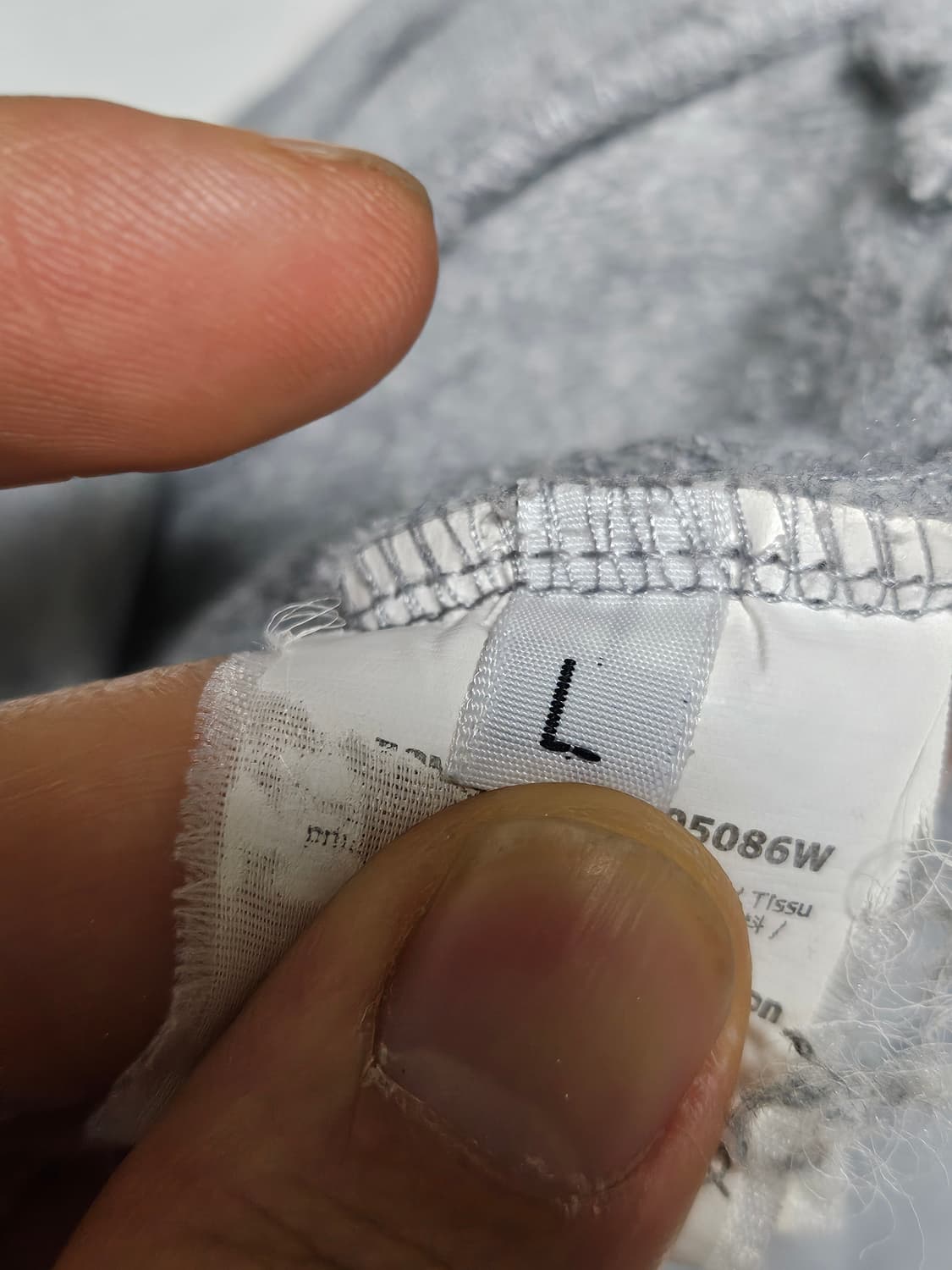 C.P컴퍼니 히든로고 맨투맨 그레이 L 상품이미지5